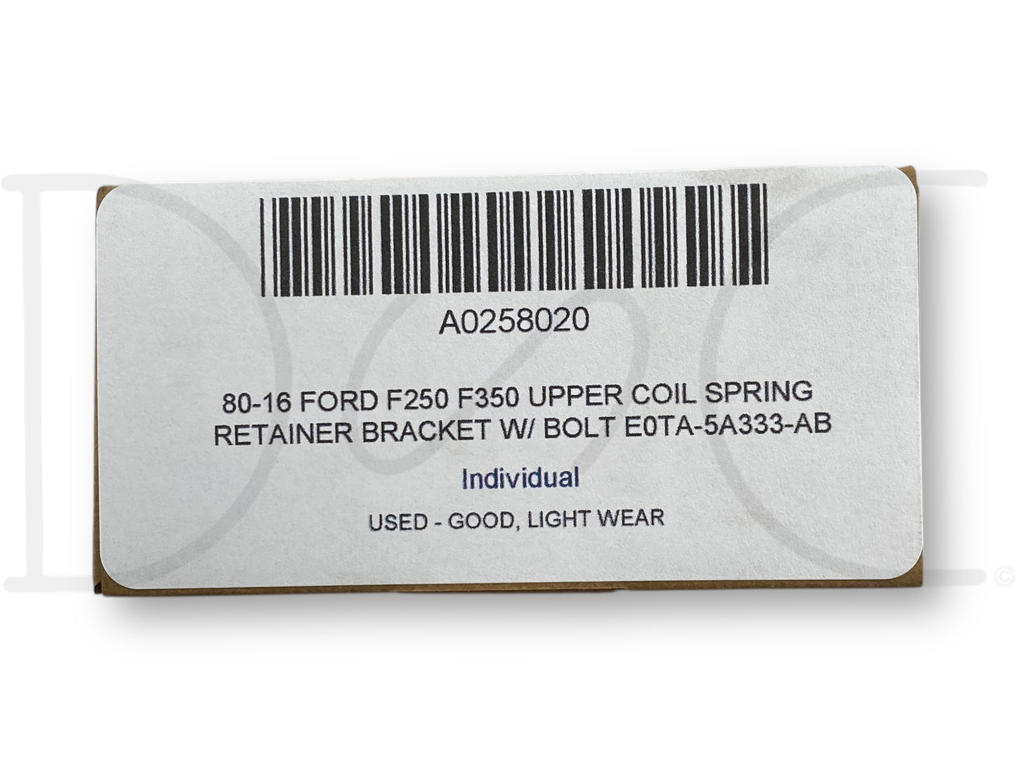 80-16 Ford F250 F350 Upper Coil Spring Retainer Bracket W/ Bolt E0Ta-5A333-AB