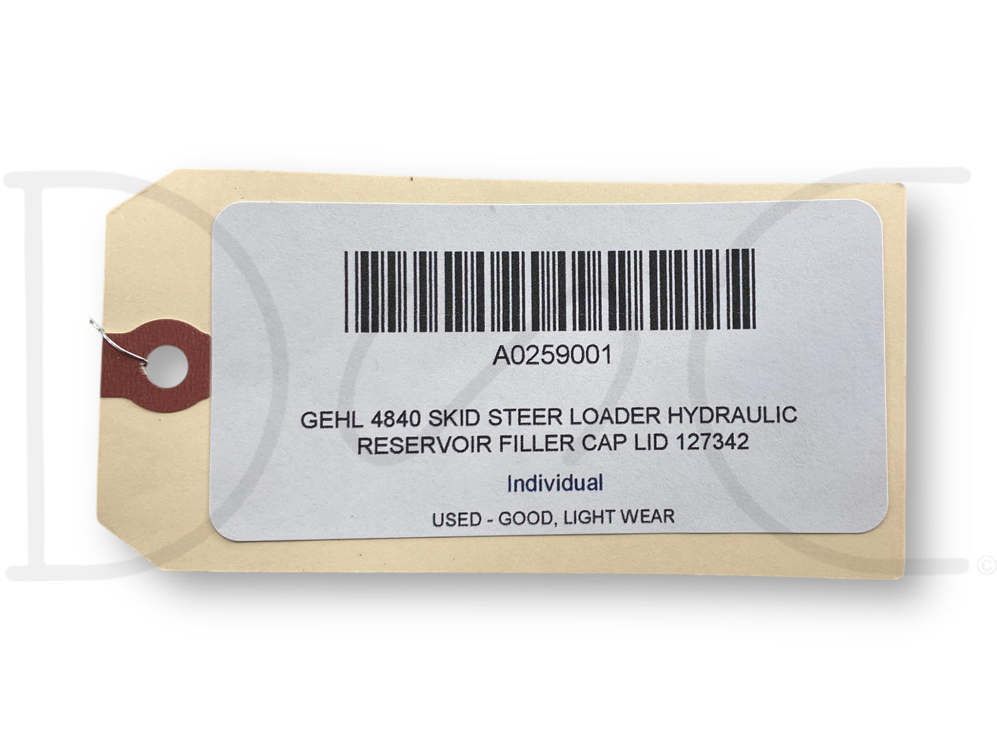 Gehl 4840 Skid Steer Loader Hydraulic Reservoir Filler Cap Lid 127342