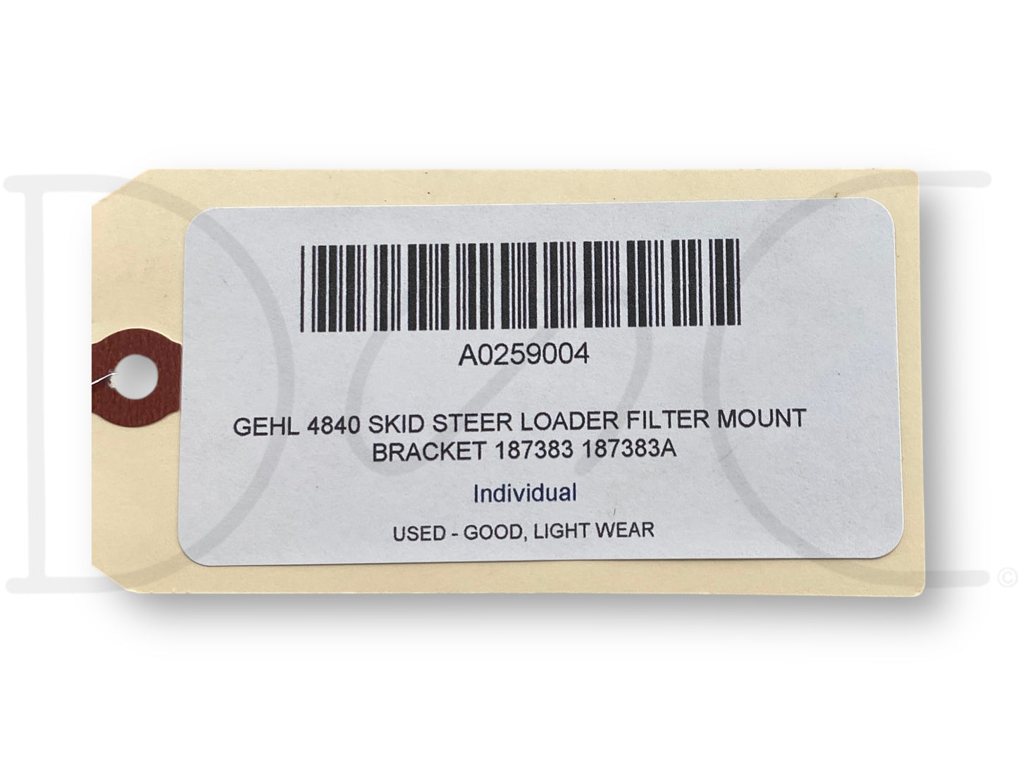Gehl 4840 Skid Steer Loader Filter Mount Bracket 187383 187383A