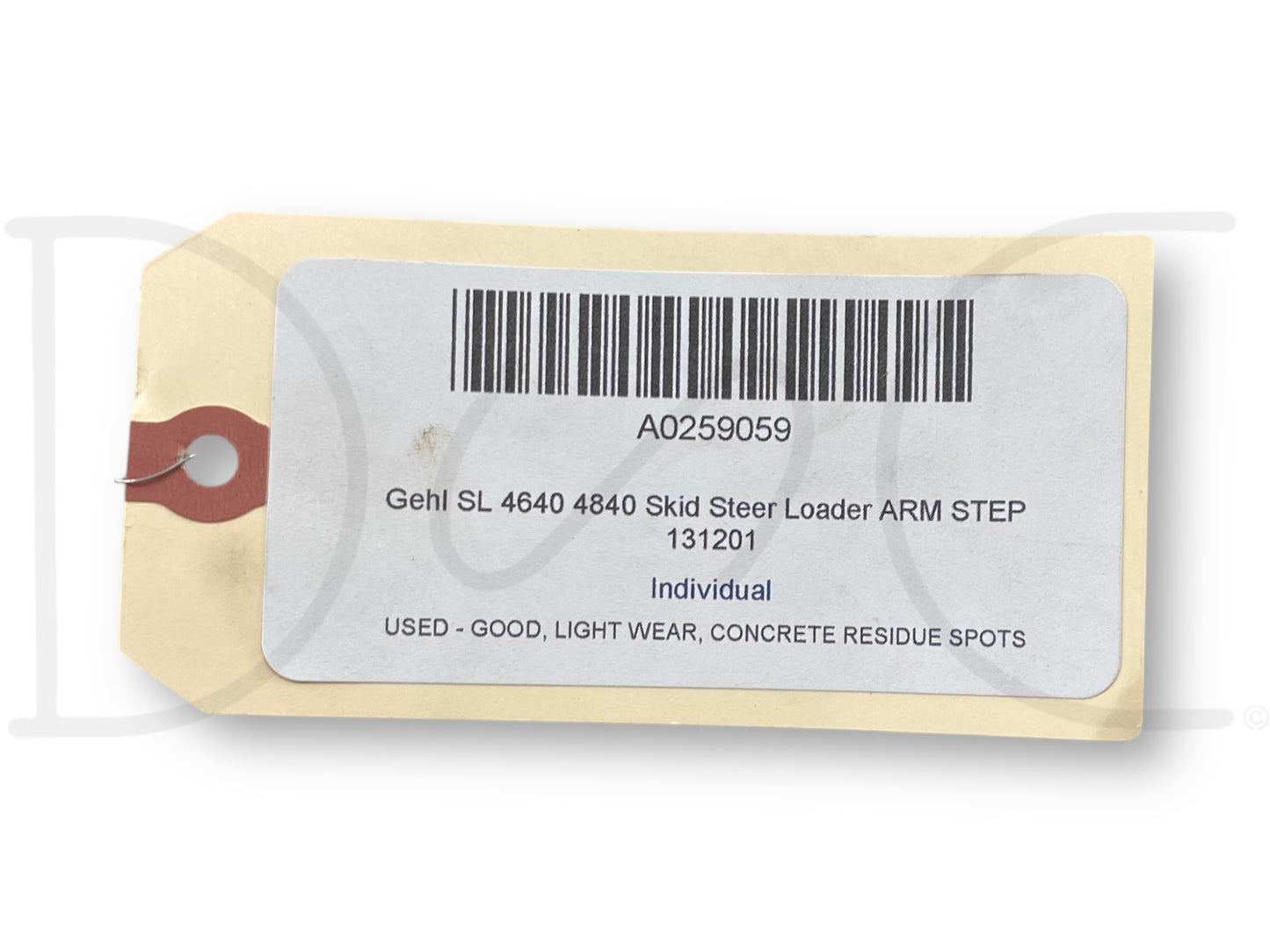 Gehl Sl 4640 4840 Skid Steer Loader Arm Step 131201