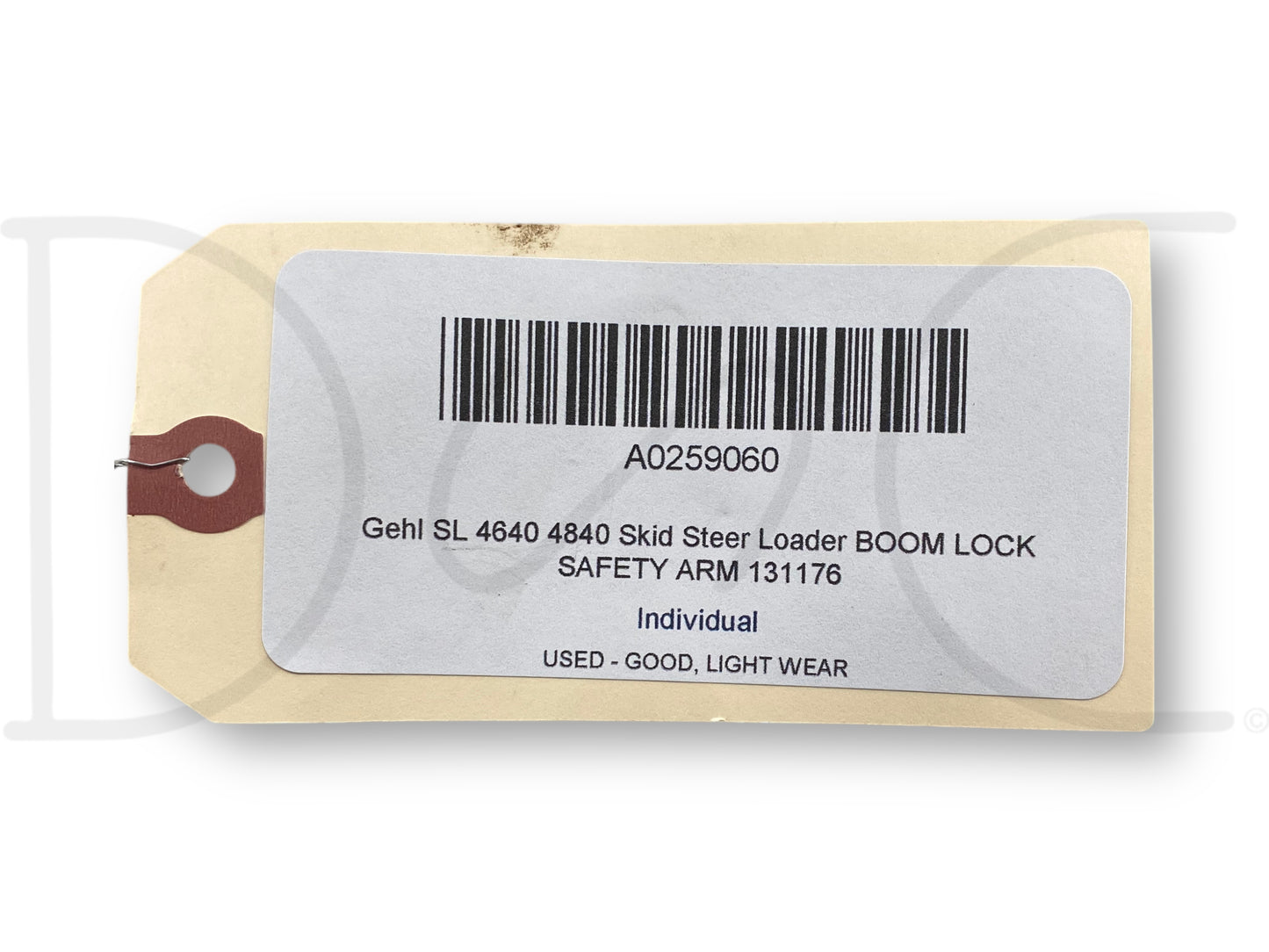 Gehl Sl 4640 4840 Skid Steer Loader Boom Lock Safety Arm 131176