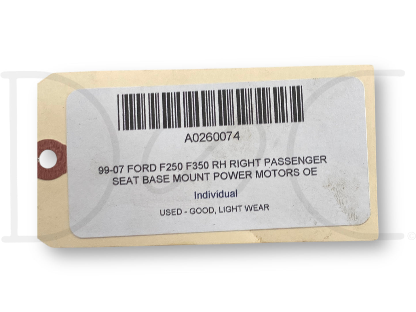 99-07 Ford F250 F350 RH Right Passenger Seat Base Mount Power Motors OE