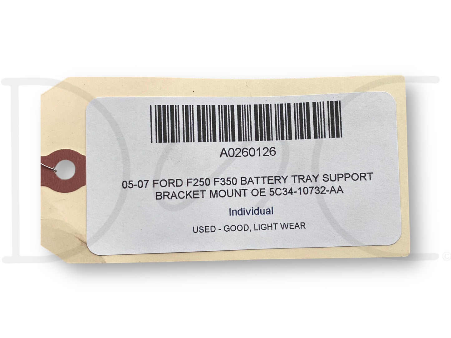 05-07 Ford F250 F350 Battery Tray Support Bracket Mount OE 5C34-10732-Aa