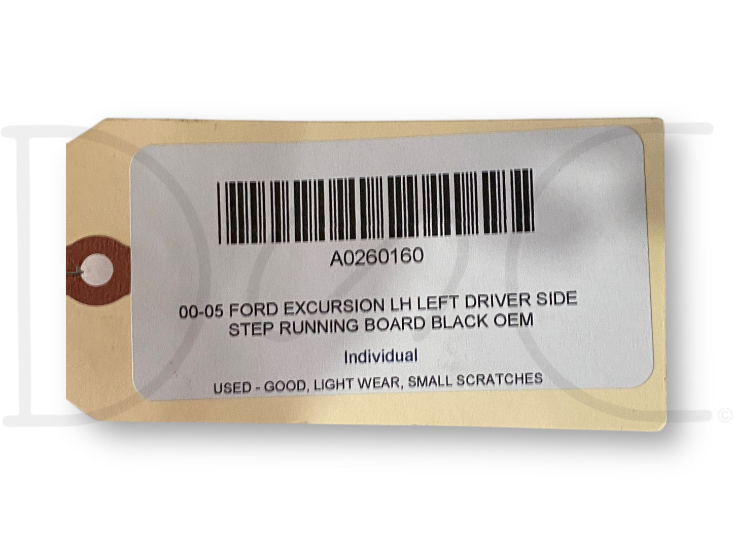 00-05 Ford Excursion LH Left Driver Side Step Running Board Black OEM