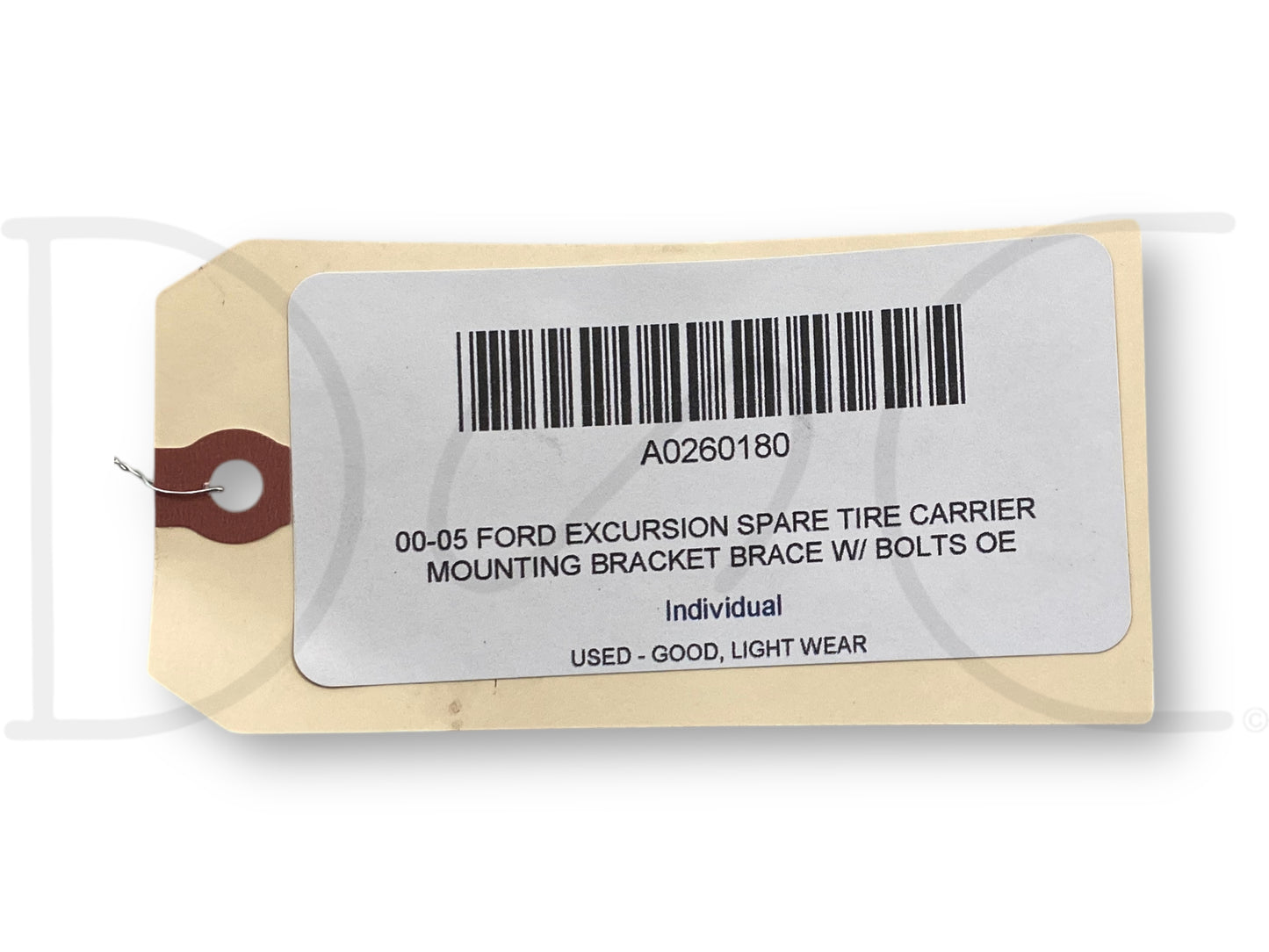 00-05 Ford Excursion Spare Tire Carrier Mounting Bracket Brace W/ Bolts OE