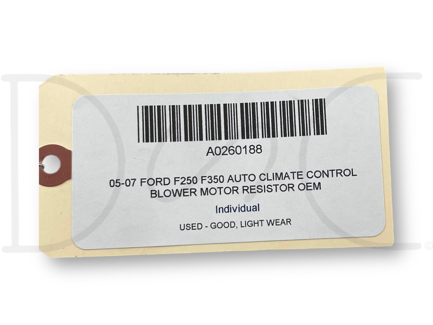 05-07 Ford F250 F350 Auto Climate Control Blower Motor Resistor OEM