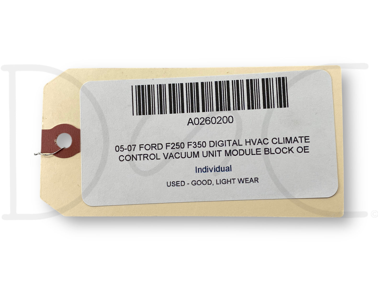 05-07 Ford F250 F350 Digital HVAC Climate Control Vacuum Unit Module Block OE