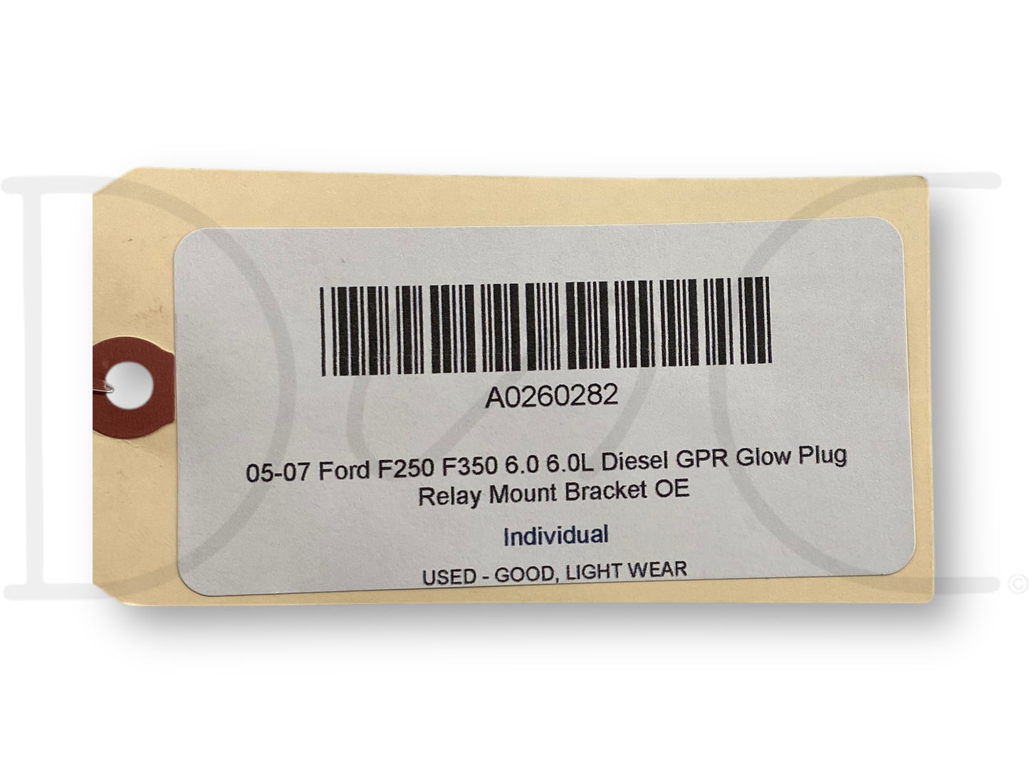 05-07 Ford F250 F350 6.0 6.0L Diesel Gpr Glow Plug Relay Mount Bracket OE