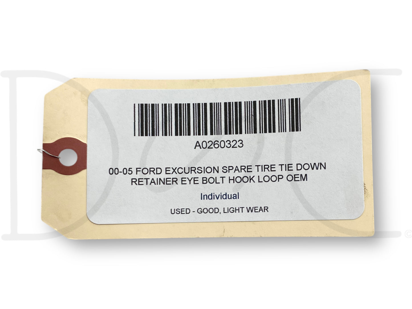 00-05 Ford Excursion Spare Tire Tie Down Retainer Eye Bolt Hook Loop OEM