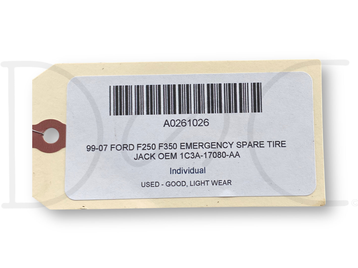 99-07 Ford F250 F350 Emergency Spare Tire Jack OEM 1C3A-17080-Aa