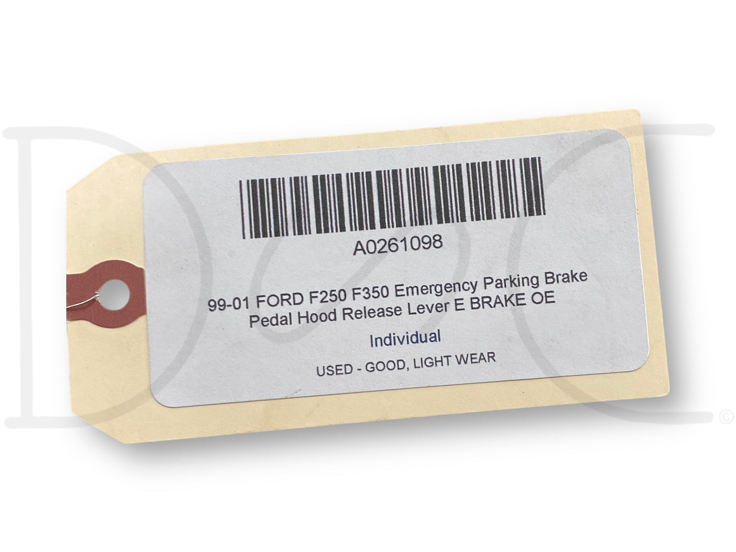 99-01 Ford F250 F350 Emergency Parking Brake Pedal Hood Release Lever E Brake OE