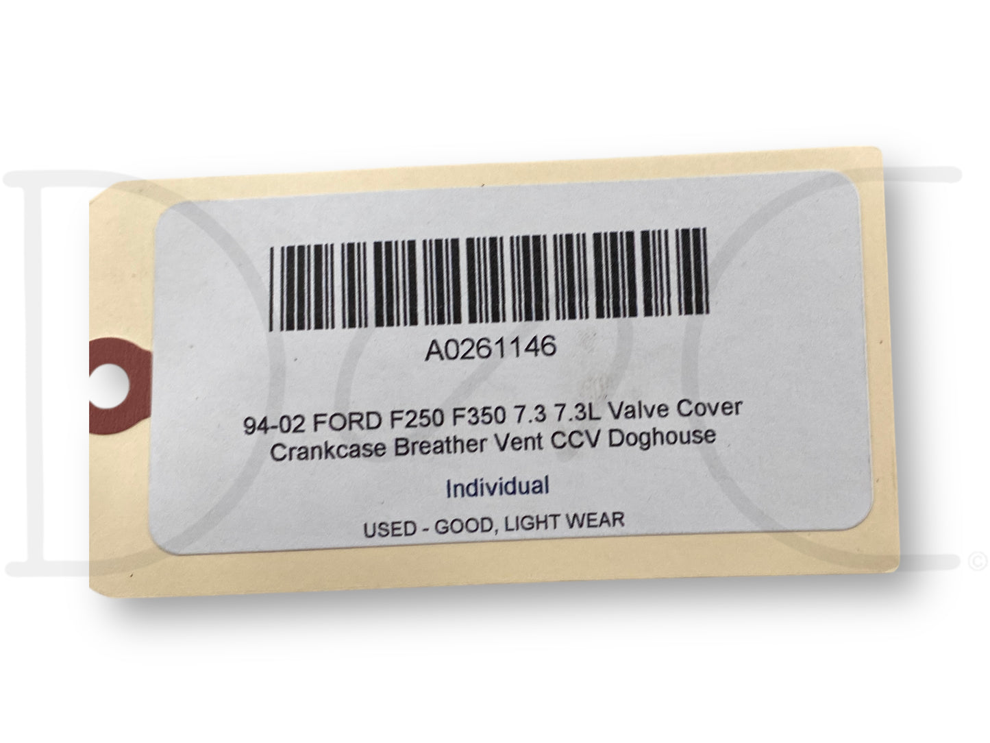 94-02 Ford F250 F350 7.3 7.3L Valve Cover Crankcase Breather Vent CCV Doghouse