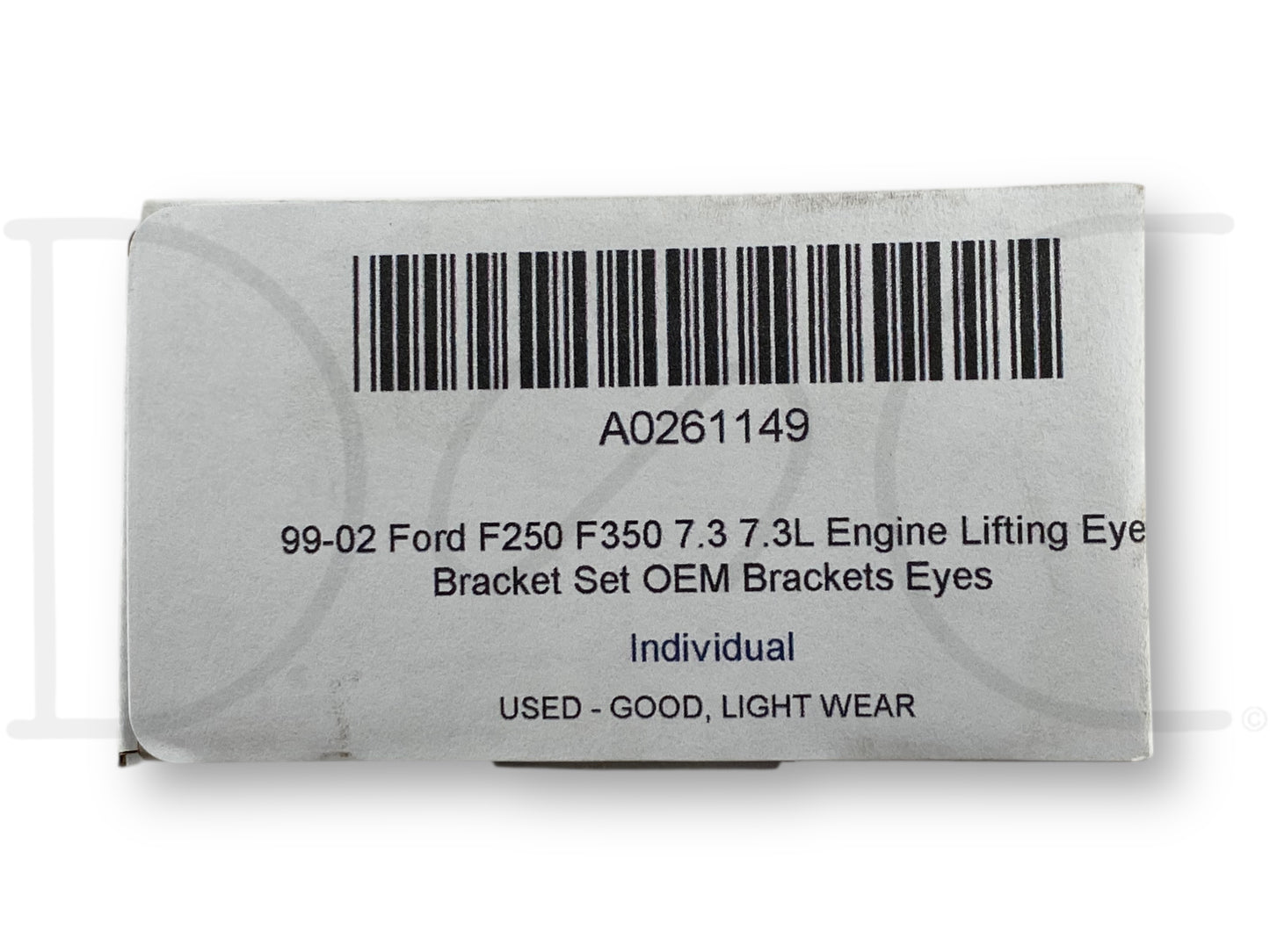 99-02 Ford F250 F350 7.3 7.3L Engine Lifting Eye Bracket Set OEM Brackets Eyes