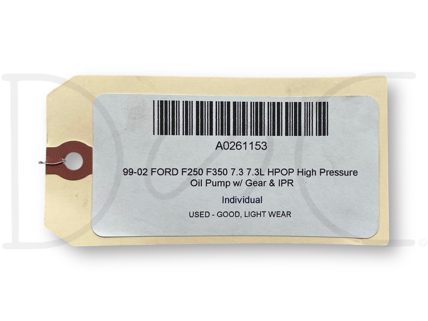 99-02 Ford F250 F350 7.3 7.3L HPOP High Pressure Oil Pump W/ Gear & IPR