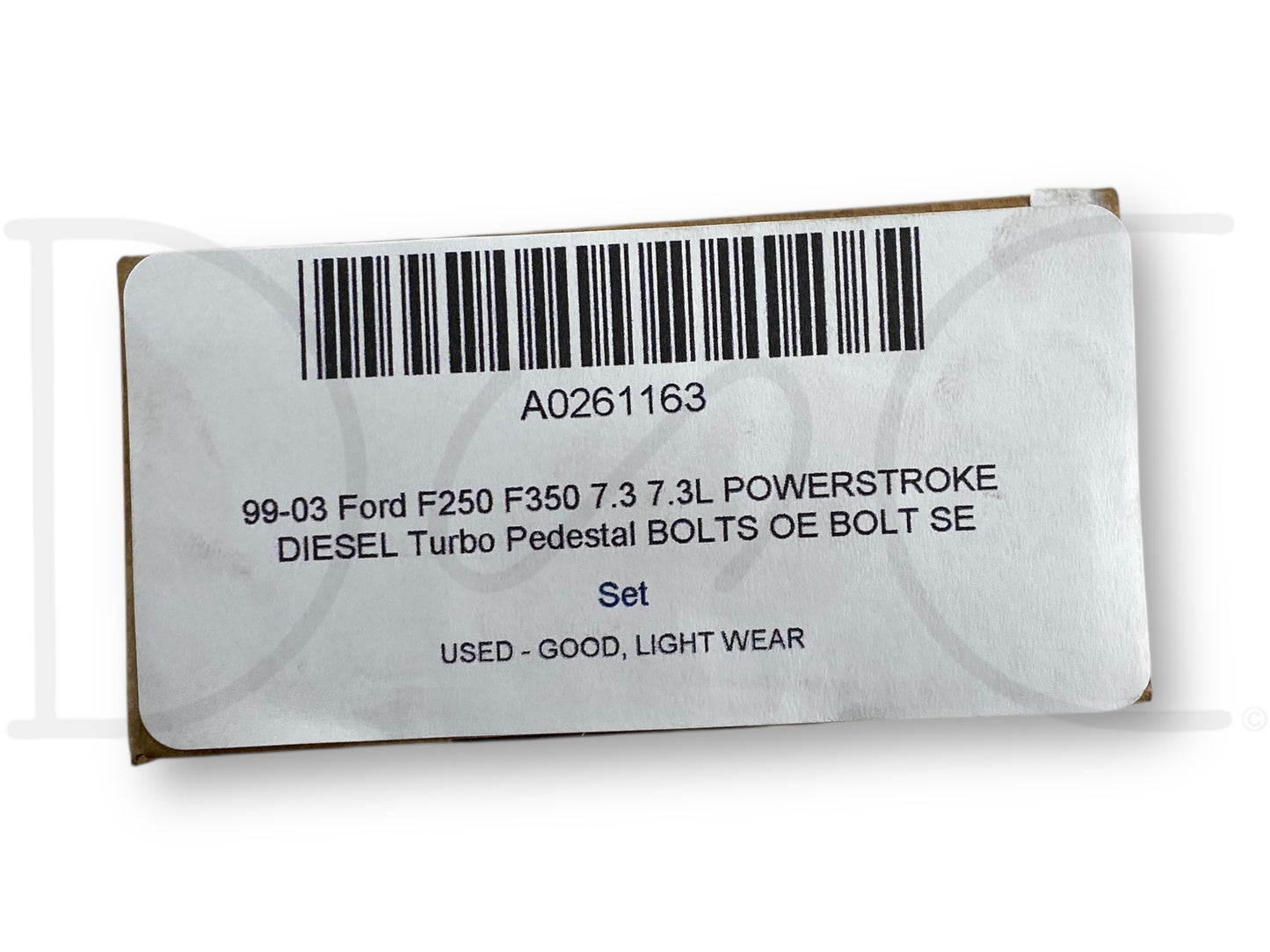 99-03 Ford F250 F350 7.3 7.3L Powerstroke Diesel Turbo Pedestal Bolts OE Bolt Se