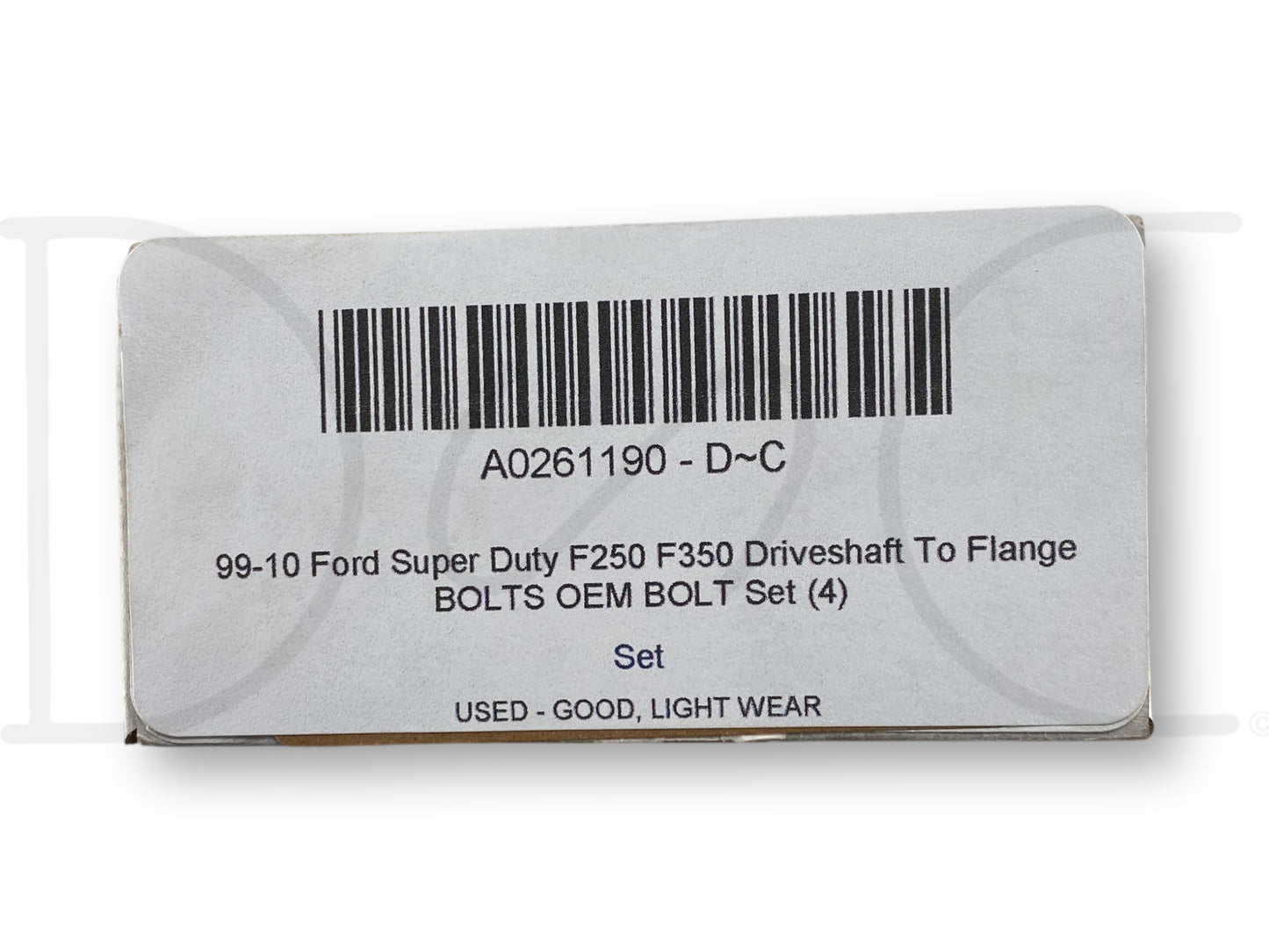 99-10 Ford Super Duty F250 F350 Driveshaft To Flange Bolts OEM Bolt Set (4)