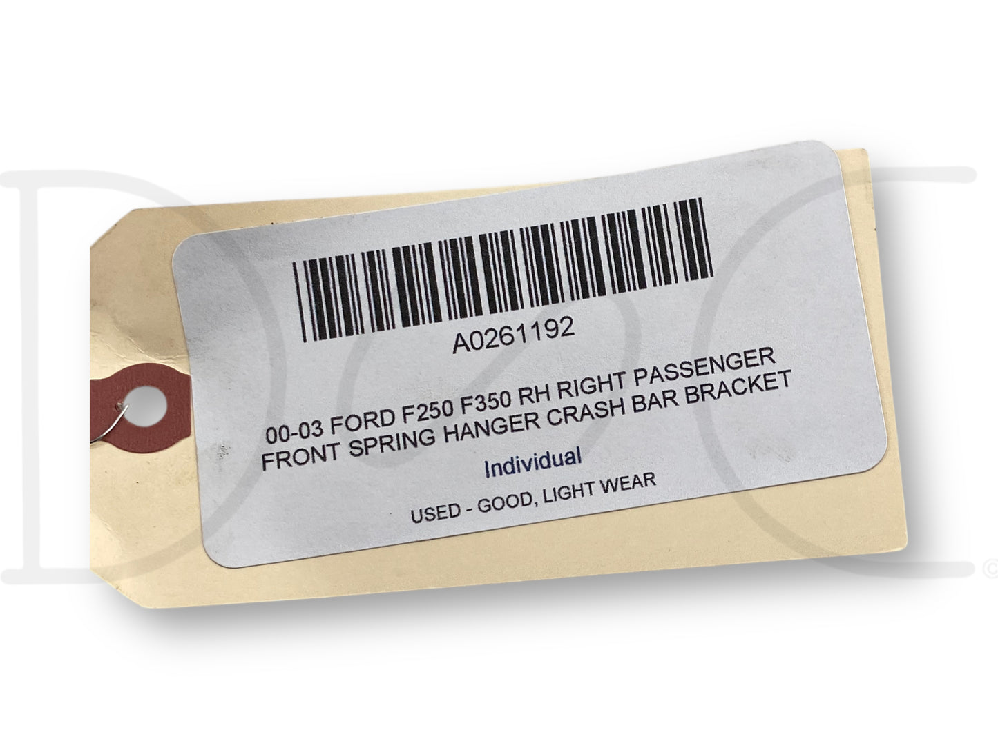 00-03 Ford F250 F350 RH Right Passenger Front Spring Hanger Crash Bar Bracket