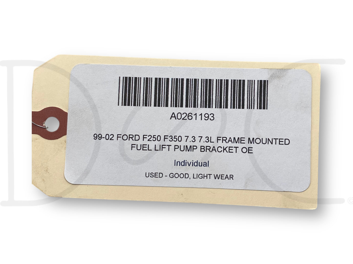 99-02 Ford F250 F350 7.3 7.3L Frame Mounted Fuel Lift Pump Bracket OE