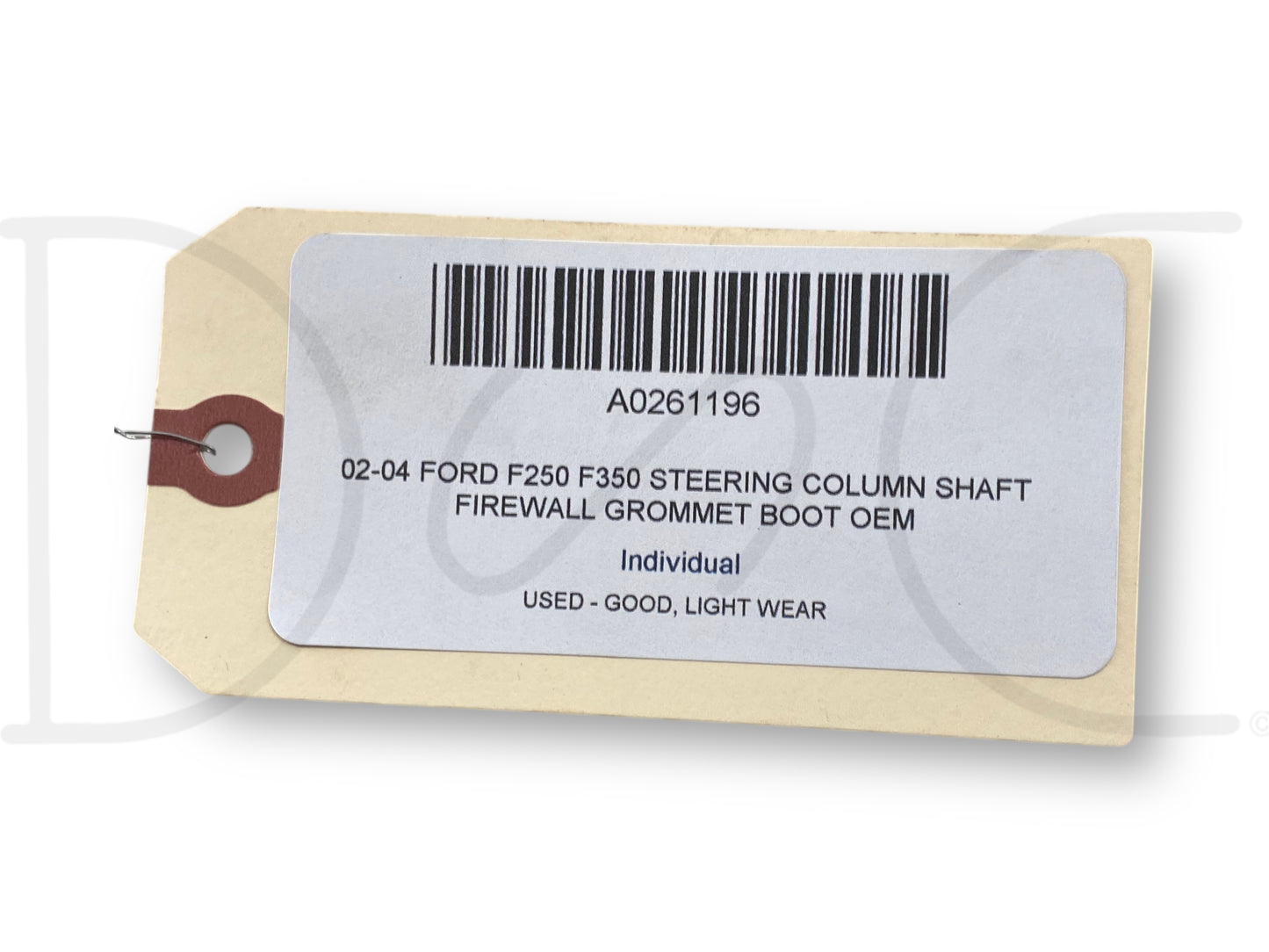 02-04 Ford F250 F350 Steering Column Shaft Firewall Grommet Boot OEM