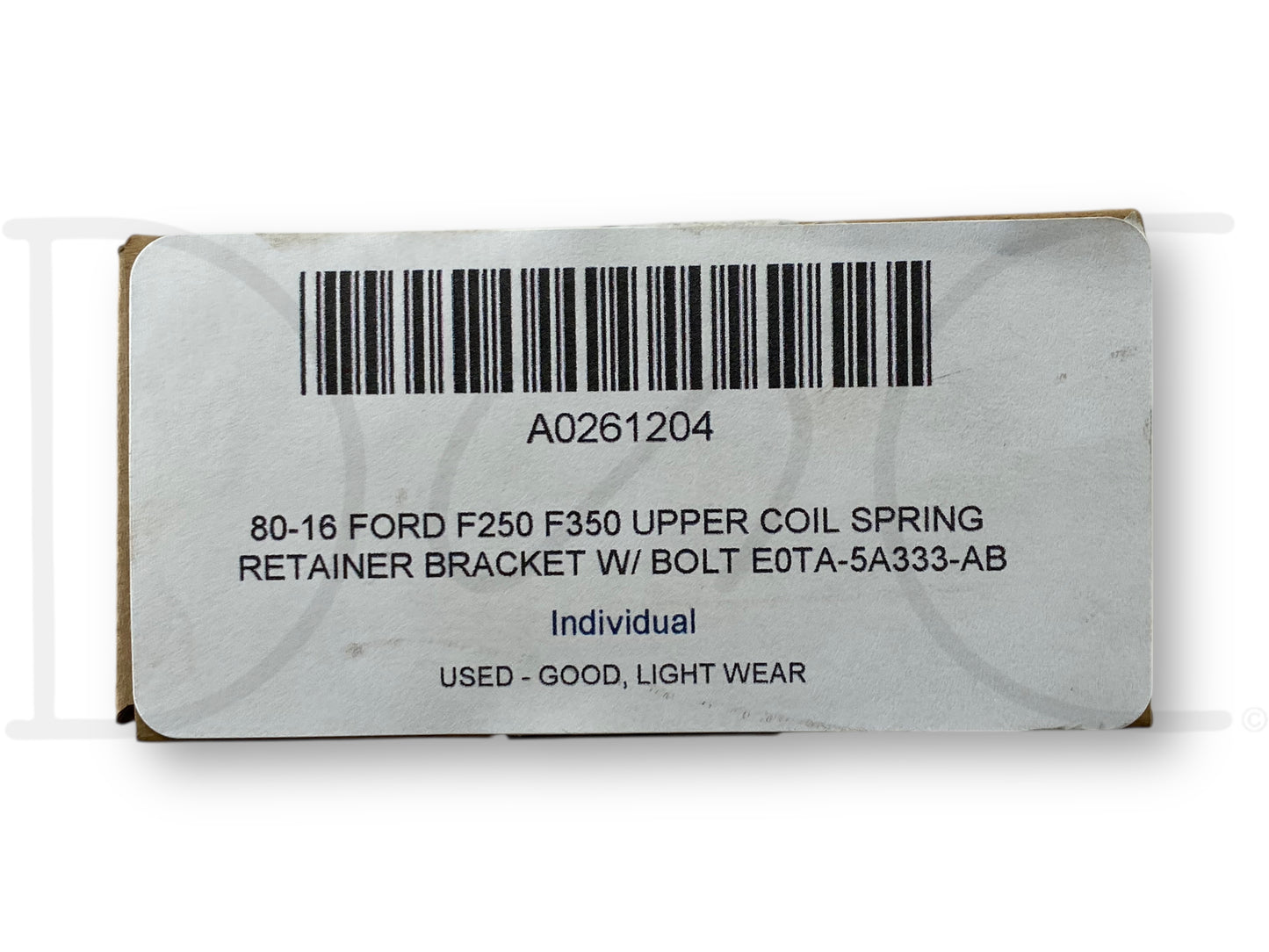 80-16 Ford F250 F350 Upper Coil Spring Retainer Bracket W/ Bolt E0Ta-5A333-AB