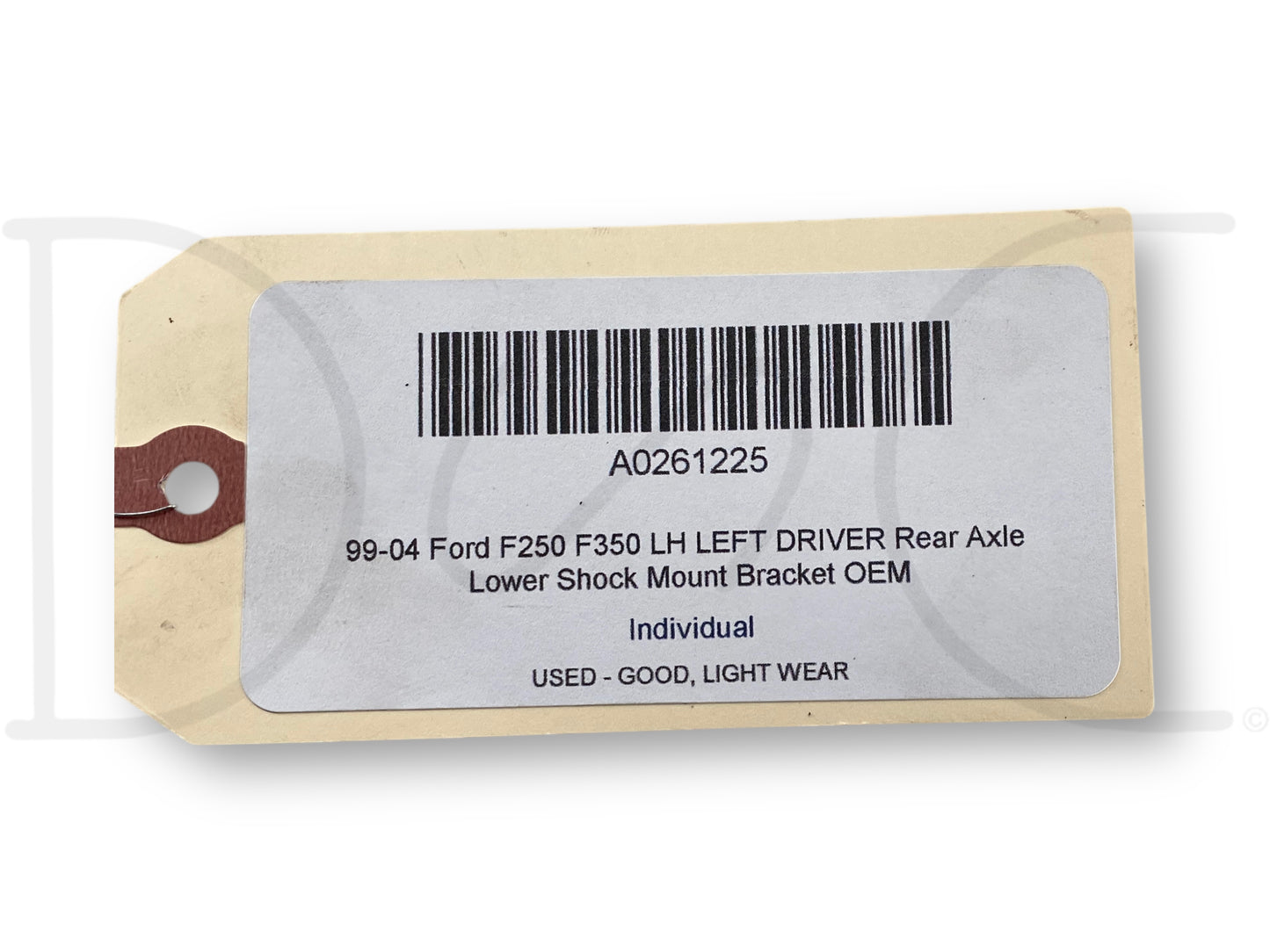 99-04 Ford F250 F350 LH Left Driver Rear Axle Lower Shock Mount Bracket OEM