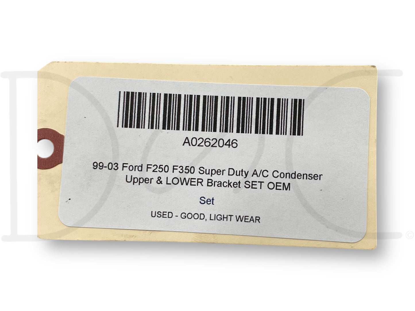 99-03 Ford F250 F350 Super Duty A/C Condenser Upper & Lower Bracket Set OEM