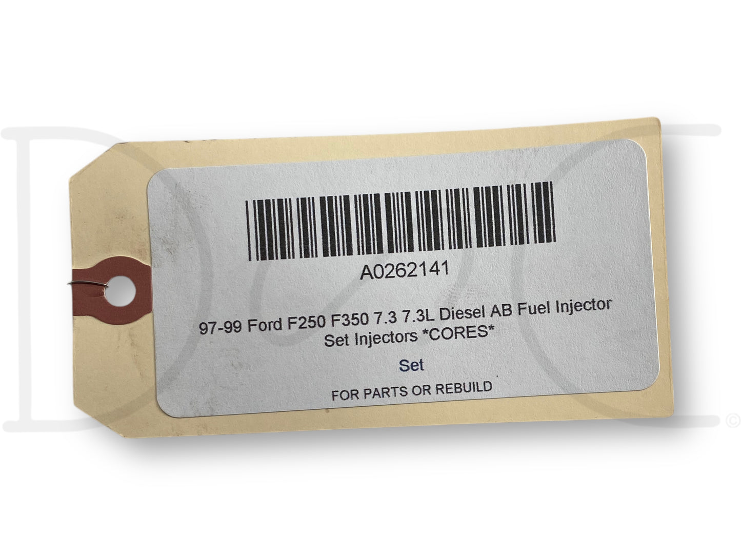 97-99 Ford F250 F350 7.3 7.3L Diesel Ab Fuel Injector Set Injectors *Cores*