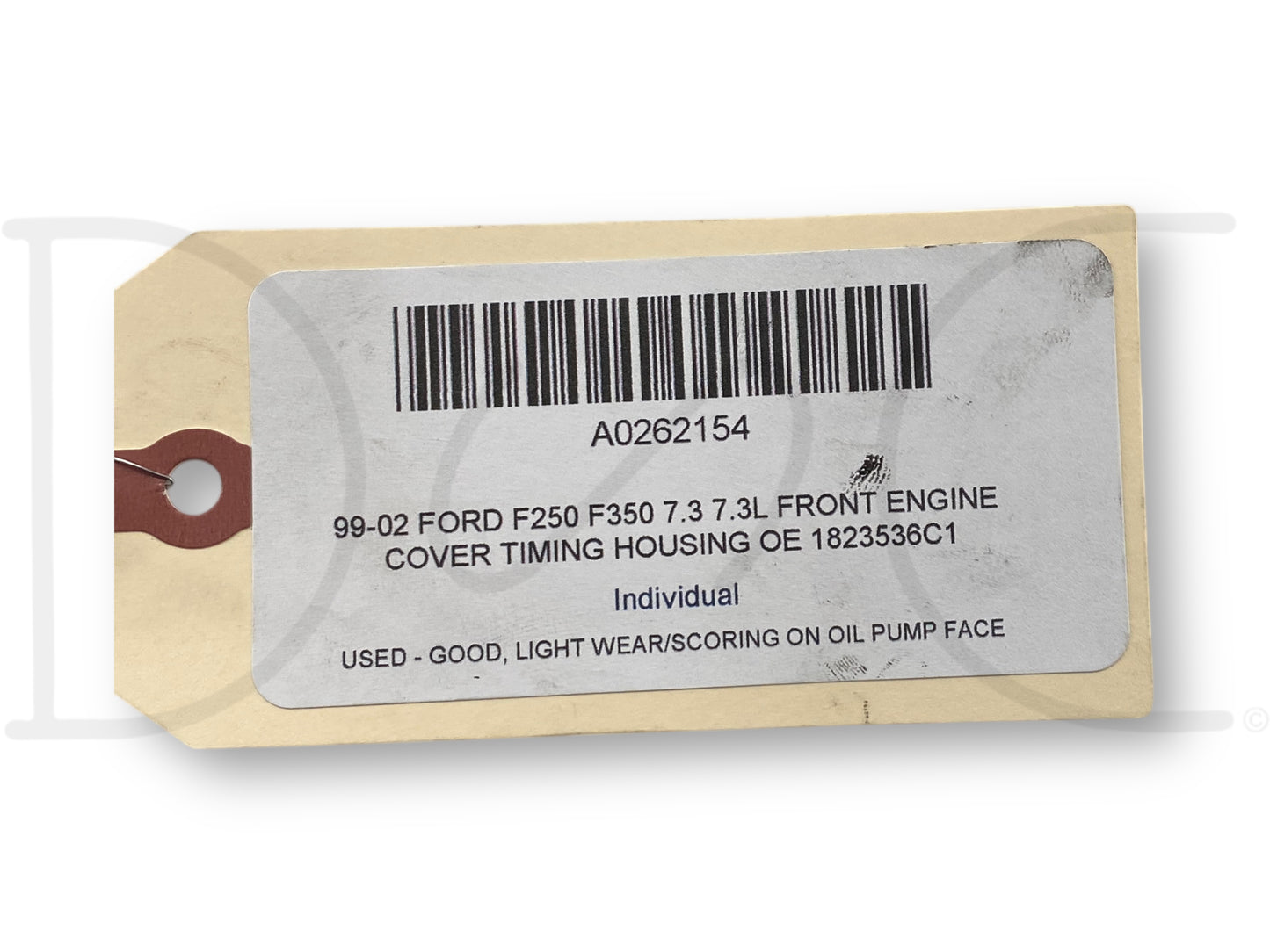 99-02 Ford F250 F350 7.3 7.3L Front Engine Cover Timing Housing OE 1823536C1