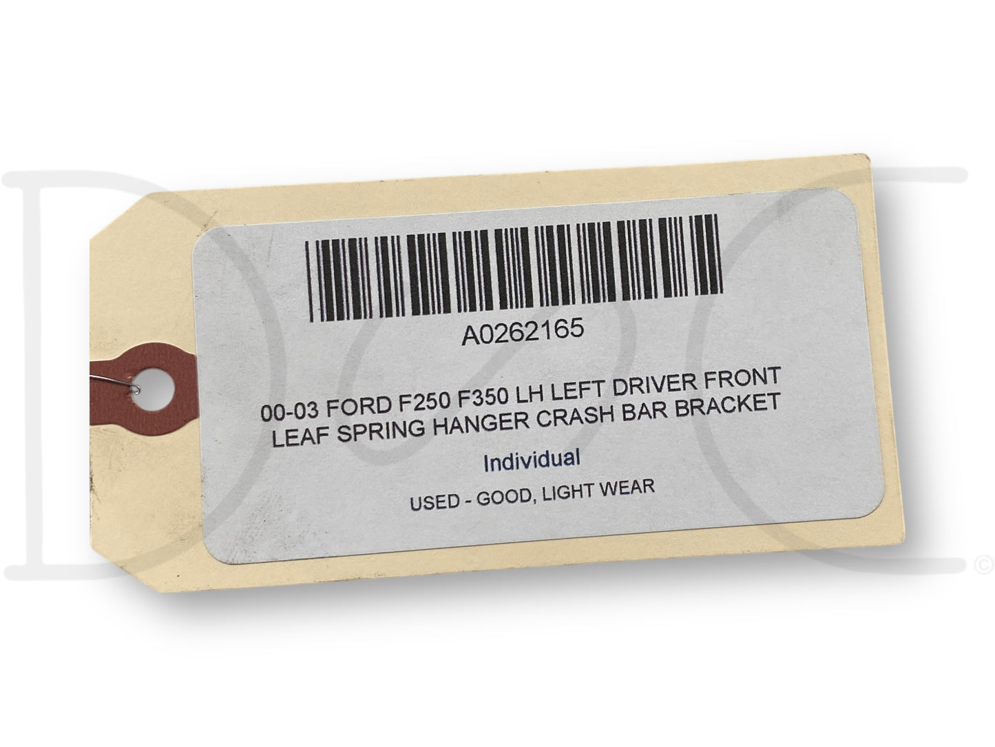 00-03 Ford F250 F350 LH Left Driver Front Leaf Spring Hanger Crash Bar Bracket