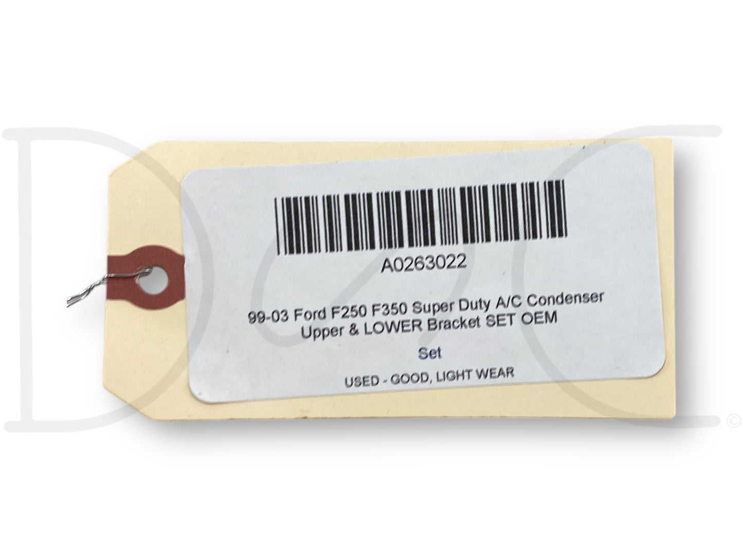 99-03 Ford F250 F350 Super Duty A/C Condenser Upper & Lower Bracket Set OEM