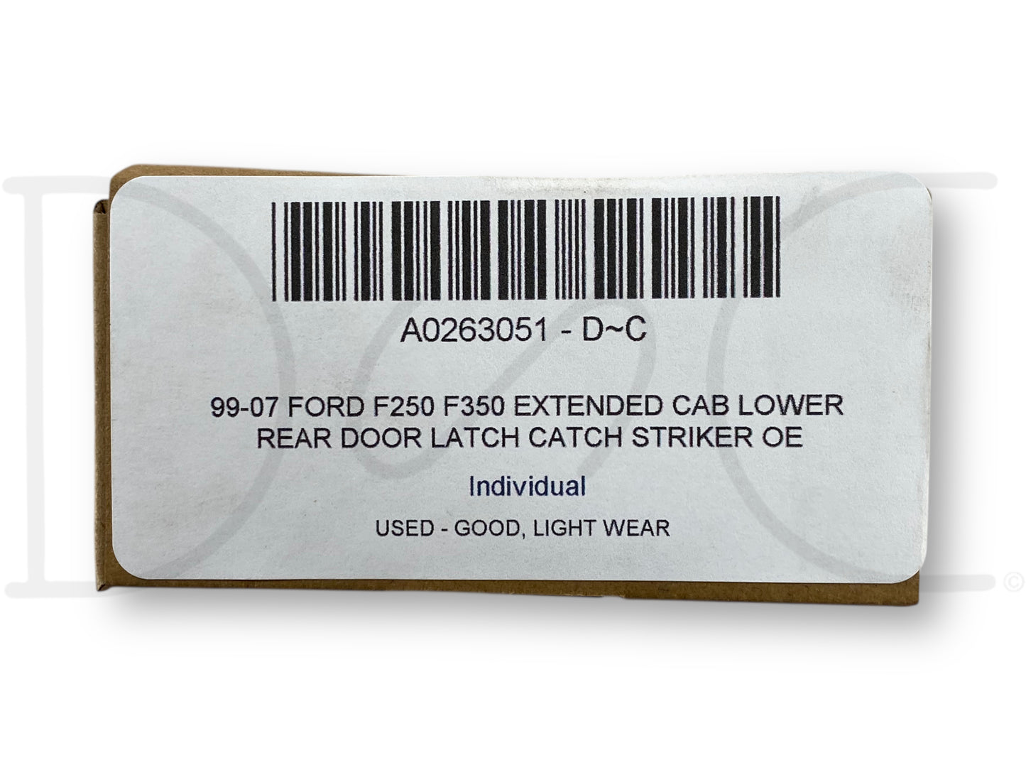 99-07 Ford F250 F350 Extended Cab Lower Rear Door Latch Catch Striker OE