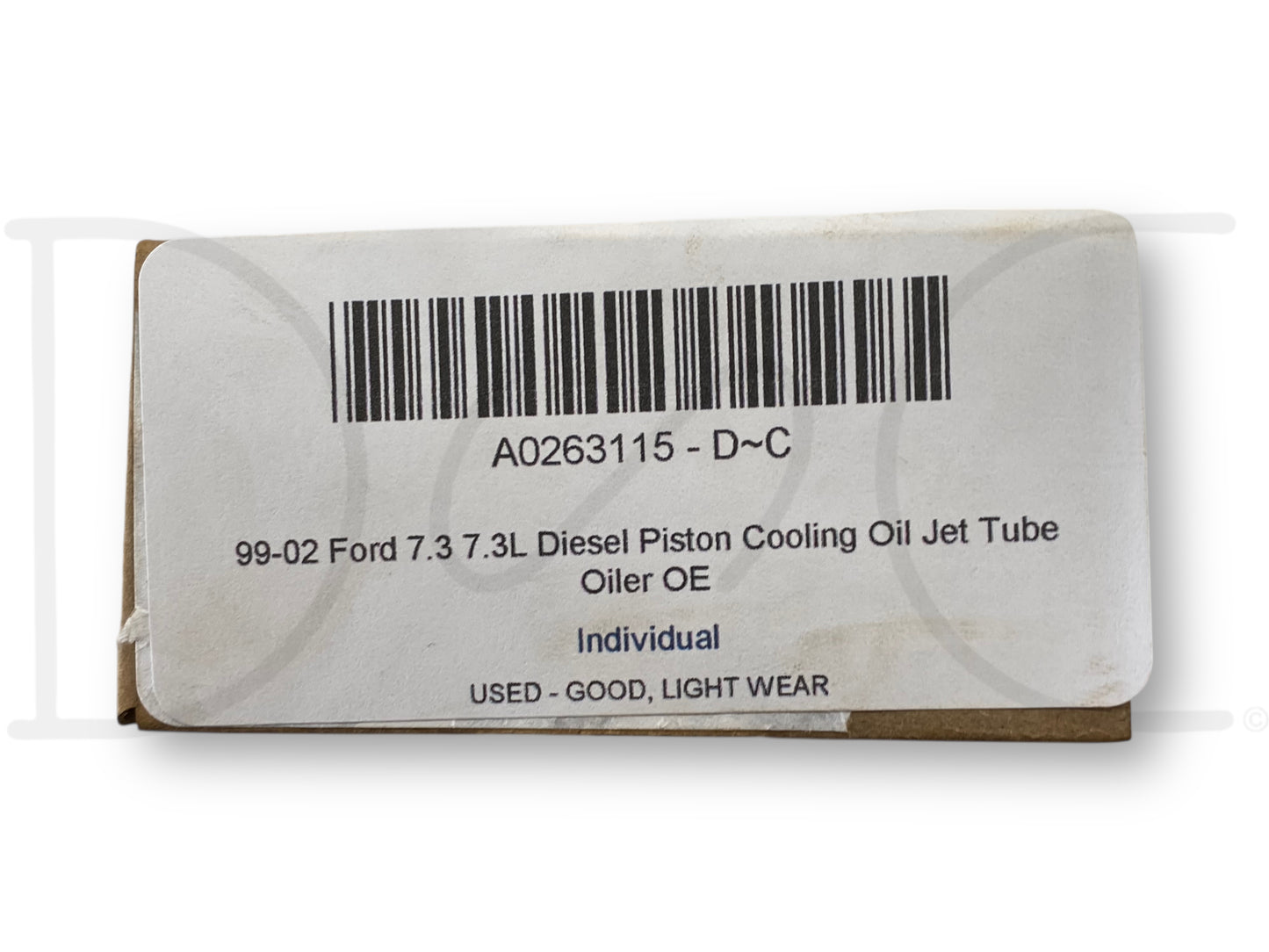 99-02 Ford 7.3 7.3L Diesel Piston Cooling Oil Jet Tube Oiler OE