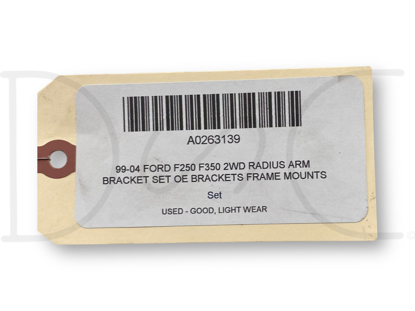 99-04 Ford F250 F350 2WD Radius Arm Bracket Set OE Brackets Frame Mounts
