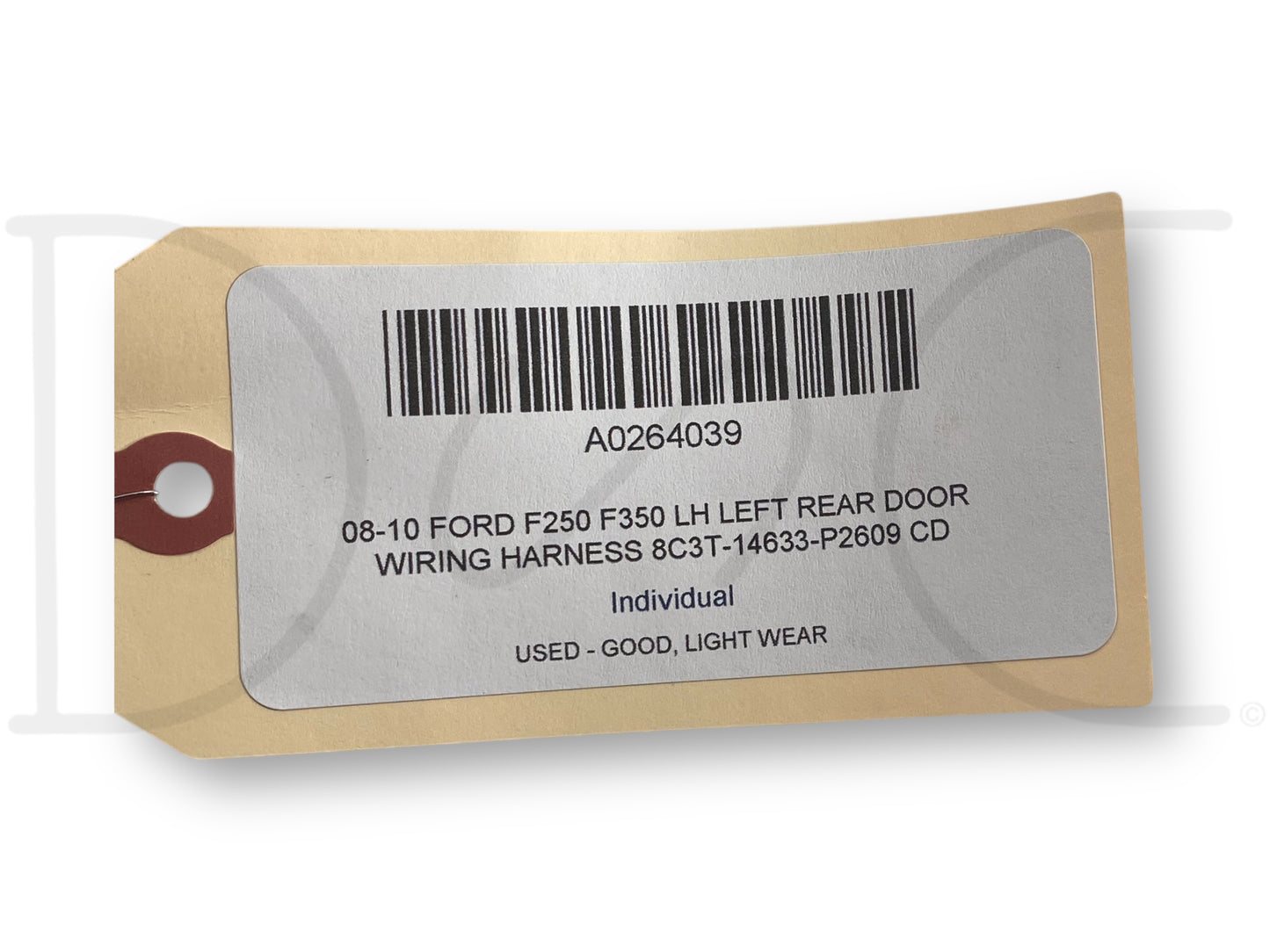 08-10 Ford F250 F350 LH Left Rear Door Wiring Harness 8C3T-14633-P2609 CD