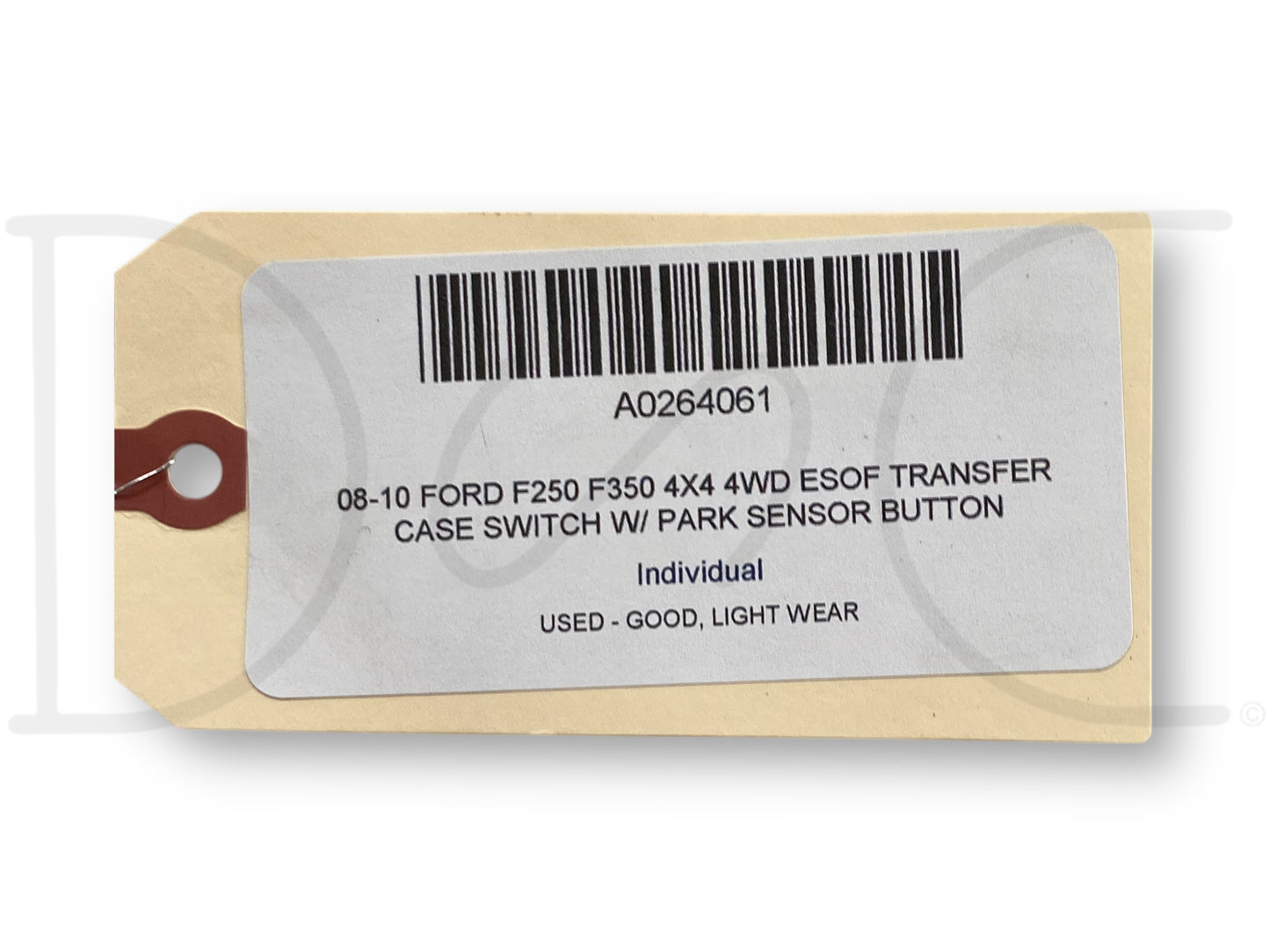 08-10 Ford F250 F350 4X4 4WD ESOF Transfer Case Switch W/ Park Sensor Button