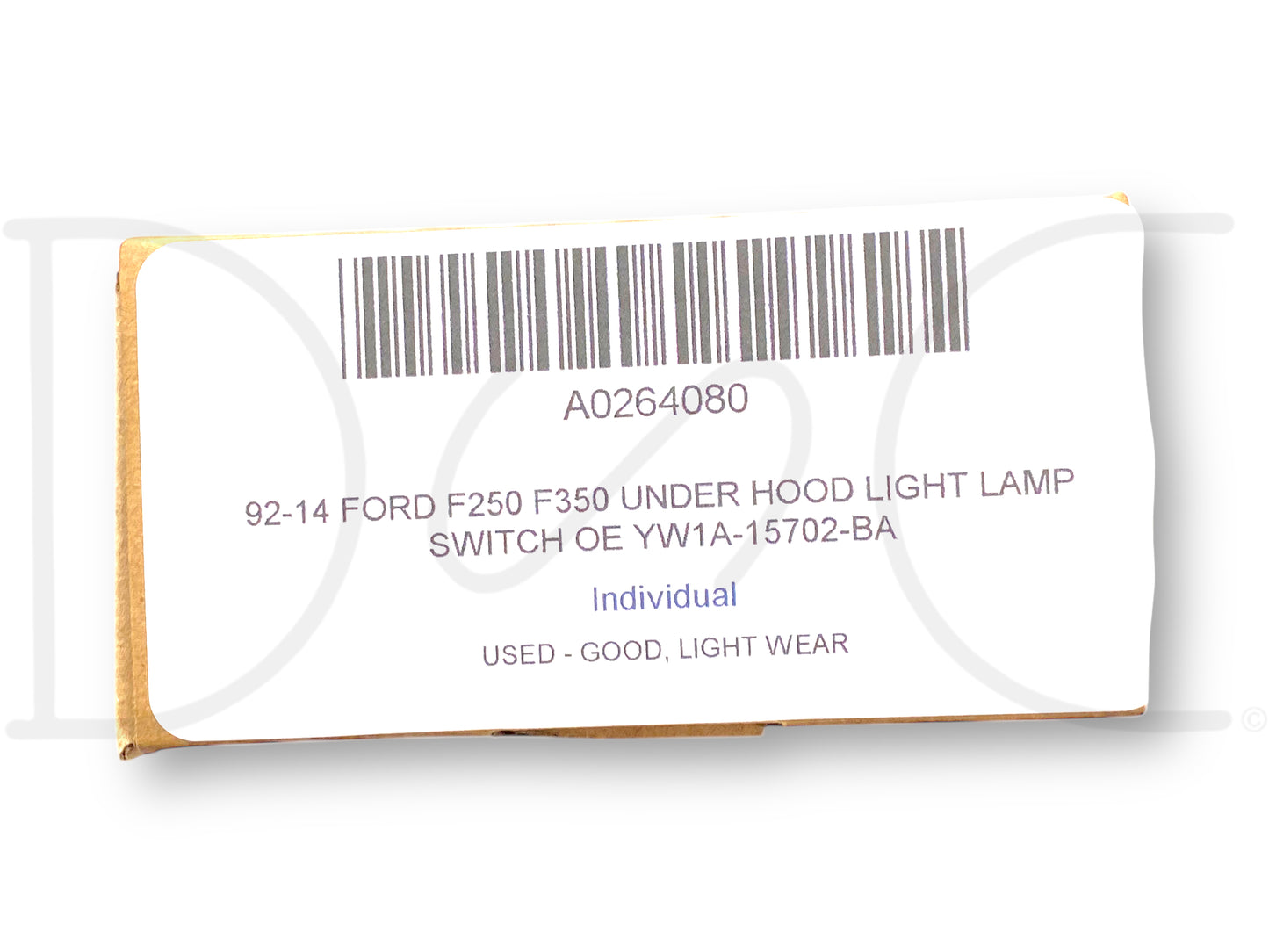92-14 Ford F250 F350 Under Hood Light Lamp Switch OE Yw1A-15702-BA