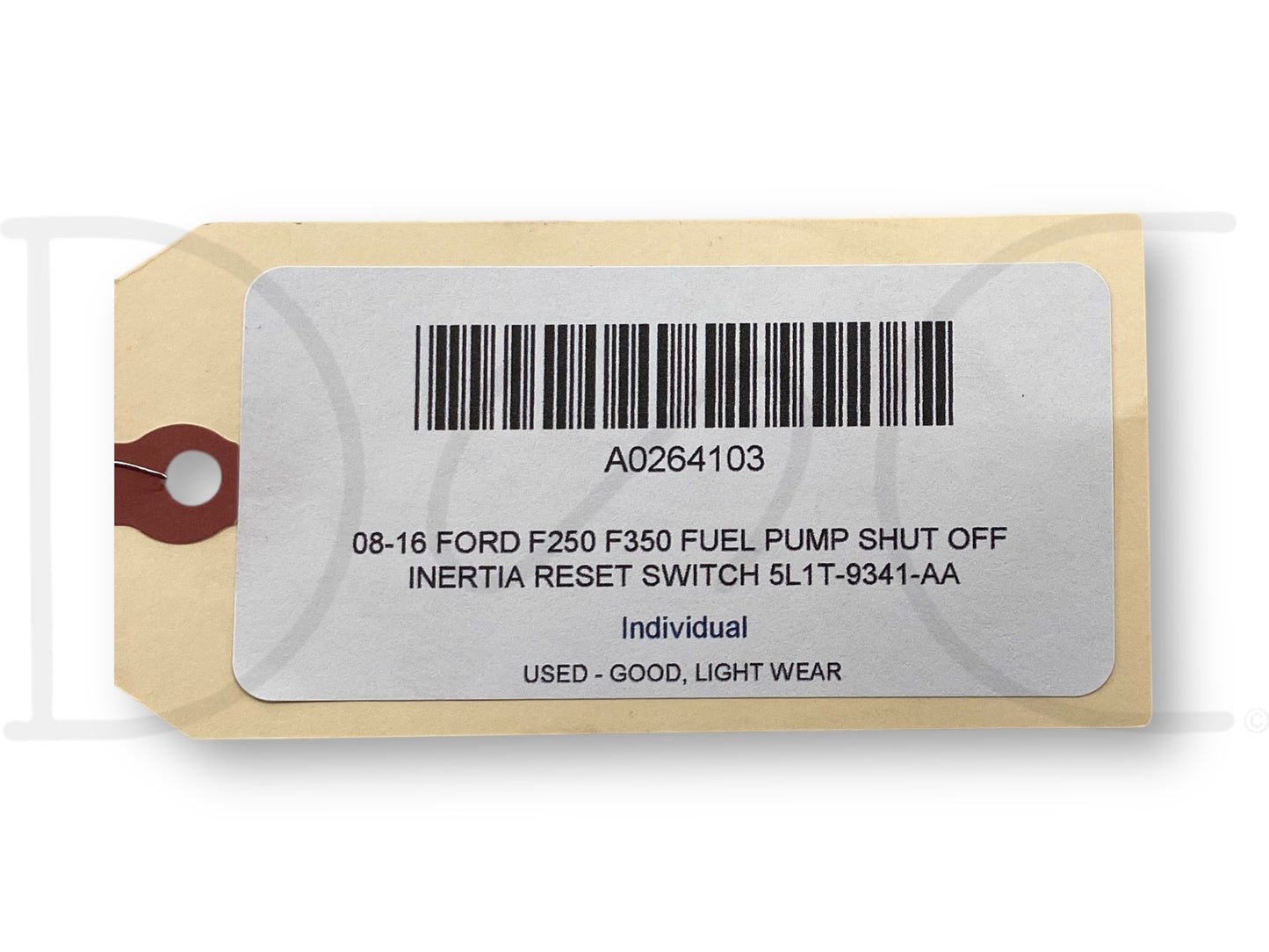 08-16 Ford F250 F350 Fuel Pump Shut Off Inertia Reset Switch 5L1T-9341-Aa