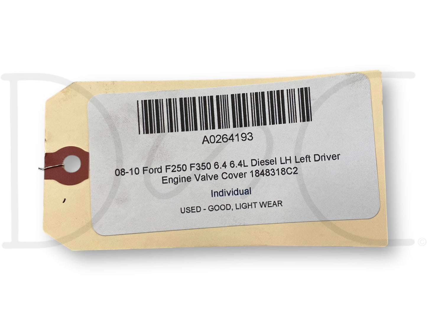 08-10 Ford F250 F350 6.4 6.4L Diesel LH Left Driver Engine Valve Cover 1848318C2