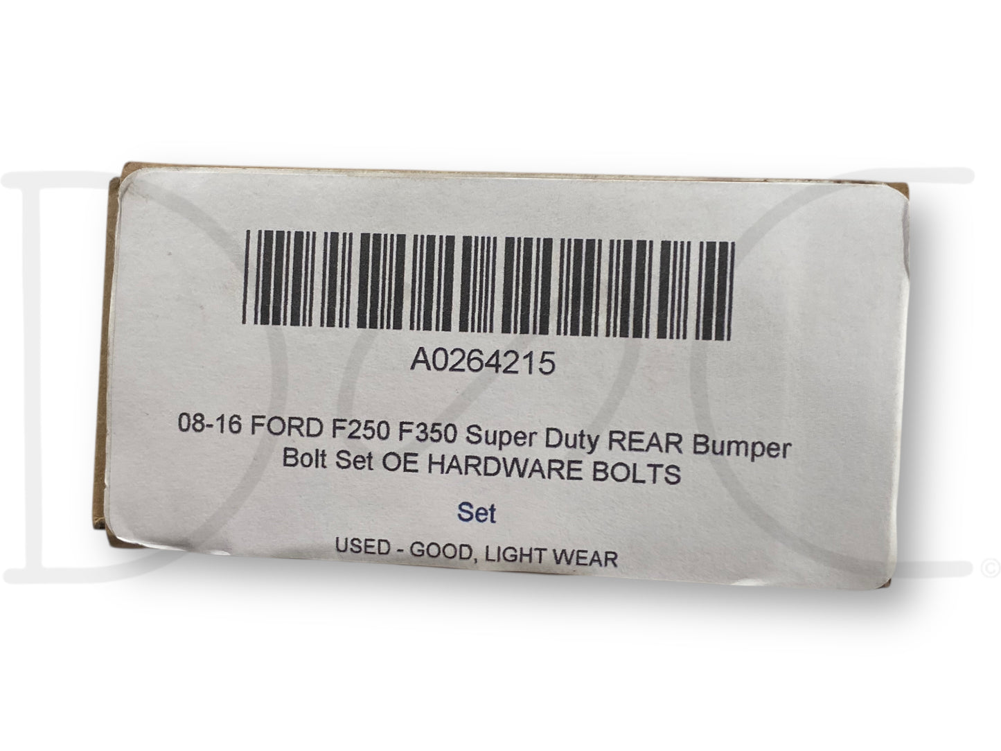 08-16 Ford F250 F350 Super Duty Rear Bumper Bolt Set OE Hardware Bolts