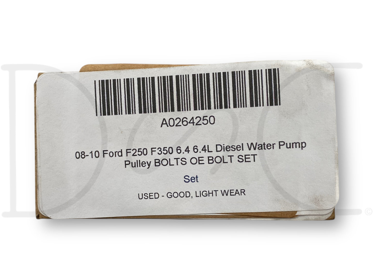 08-10 Ford F250 F350 6.4 6.4L Diesel Water Pump Pulley Bolts OE Bolt Set