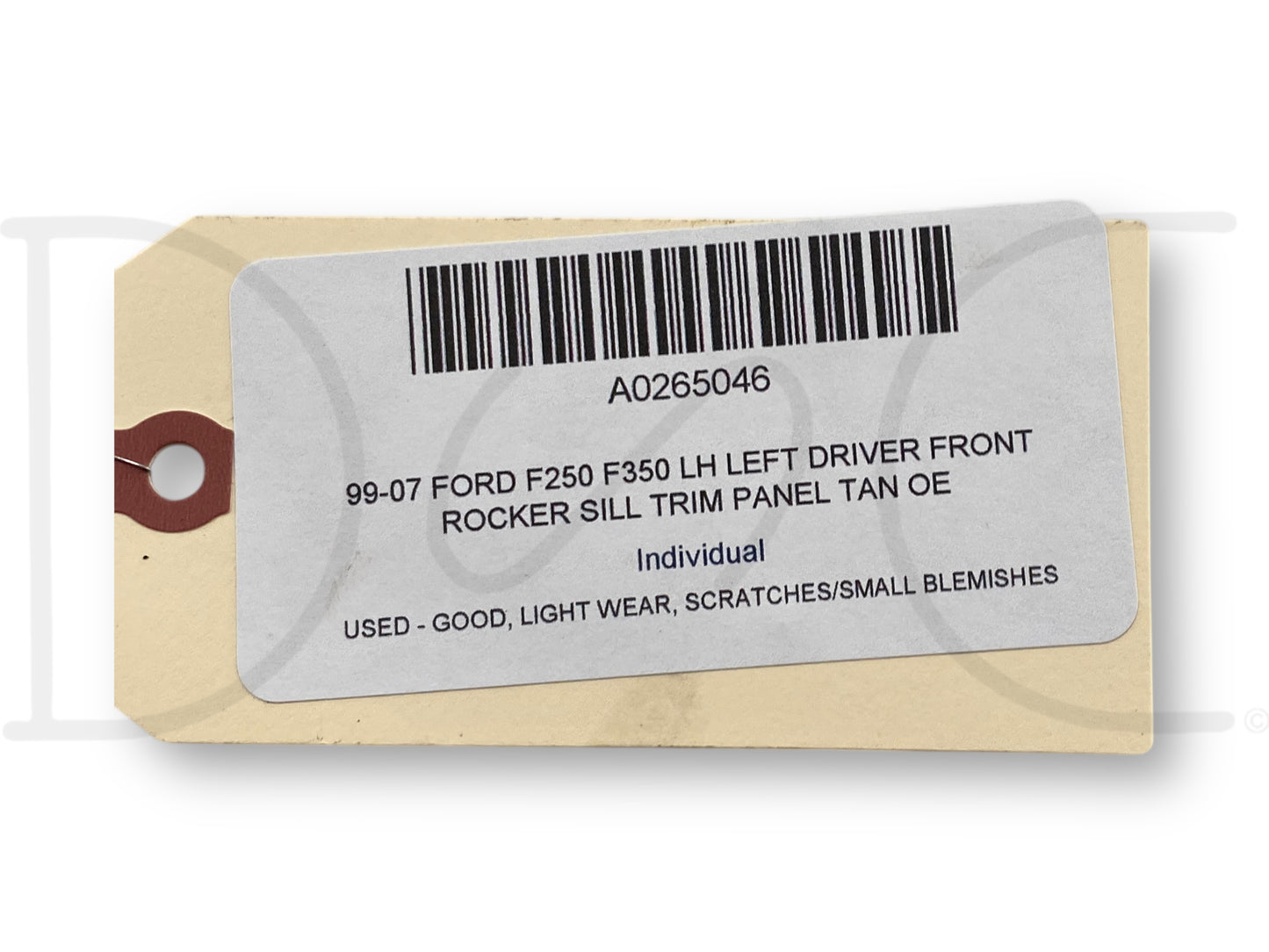 99-07 Ford F250 F350 LH Left Driver Front Rocker Sill Trim Panel Tan OE