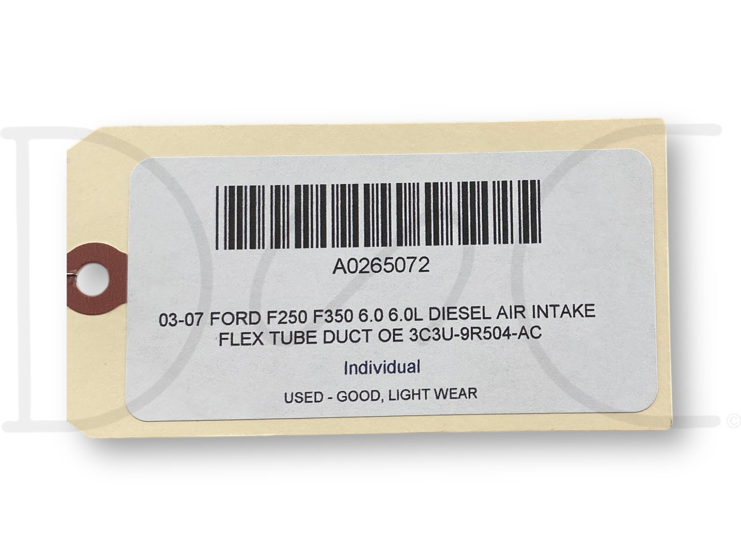 03-07 Ford F250 F350 6.0 6.0L Diesel Air Intake Flex Tube Duct OE 3C3U-9R504-AC