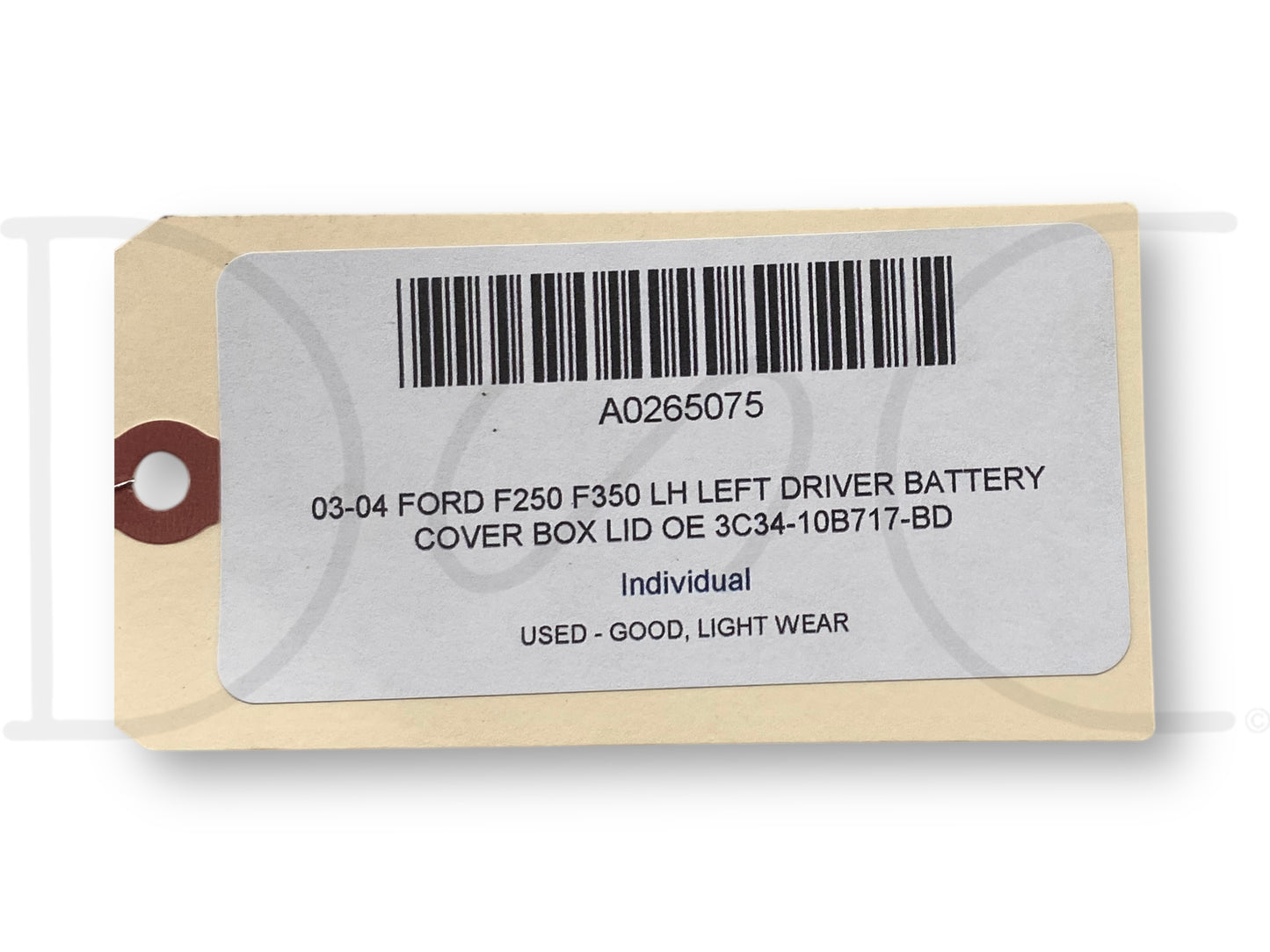 03-04 Ford F250 F350 LH Left Driver Battery Cover Box Lid OE 3C34-10B717-Bd