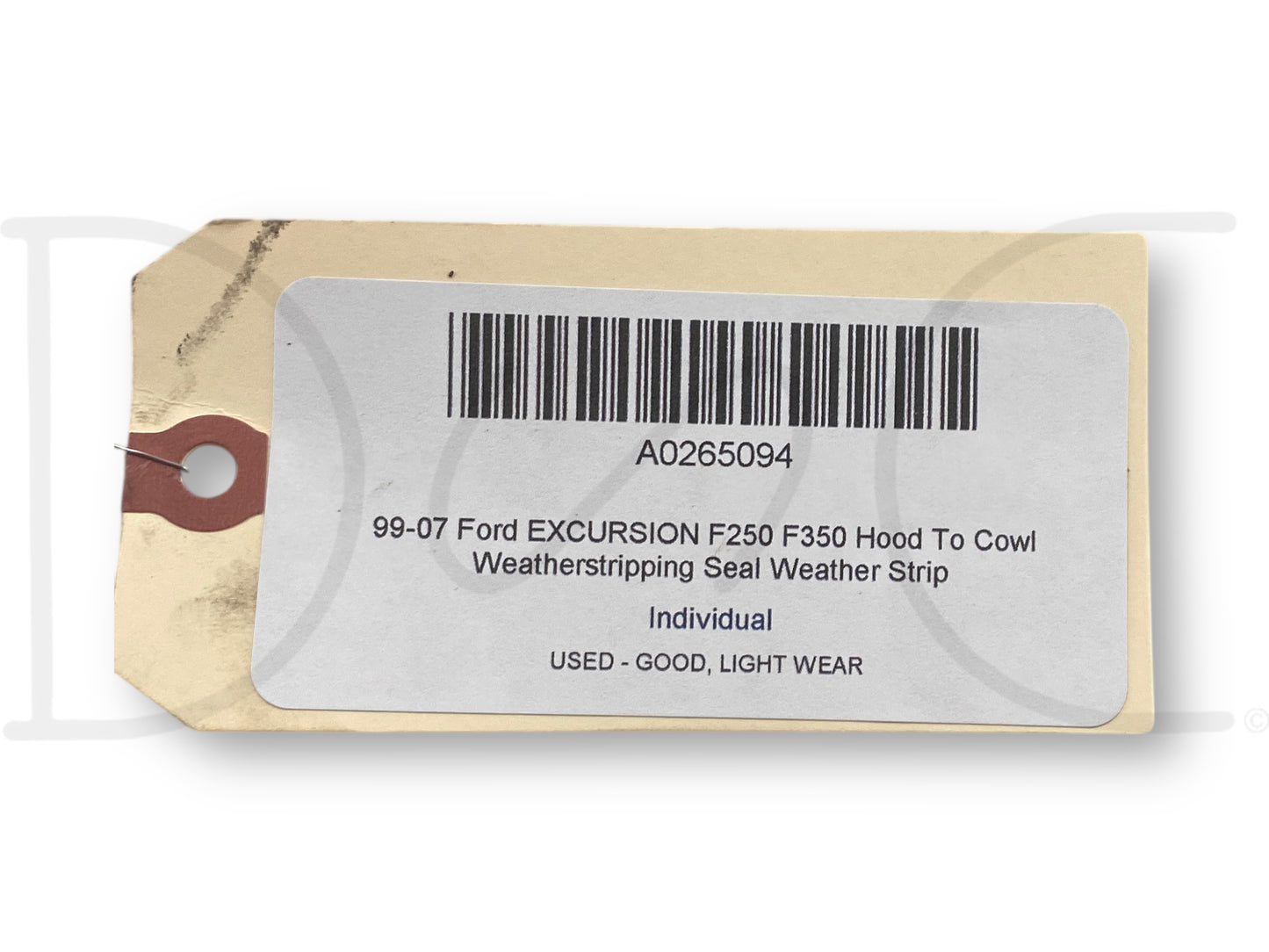 99-07 Ford Excursion F250 F350 Hood To Cowl Weatherstripping Seal Weather Strip