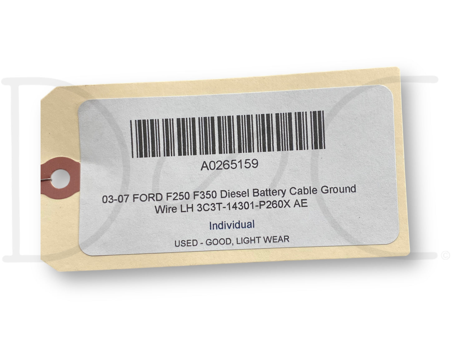 03-07 Ford F250 F350 Diesel Battery Cable Ground Wire LH 3C3T-14301-P260X Ae