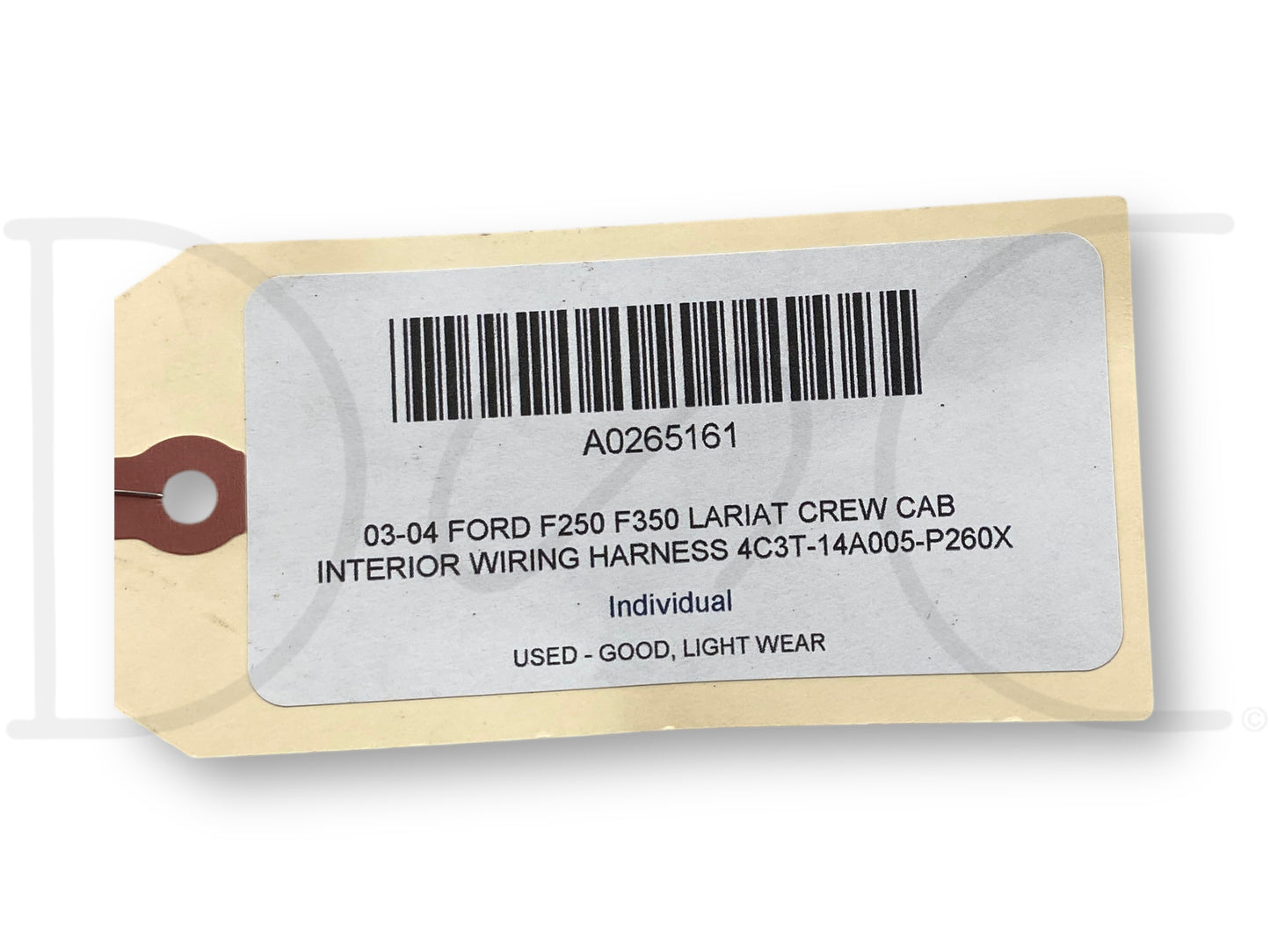 03-04 Ford F250 F350 Lariat Crew Cab Interior Wiring Harness 4C3T-14A005-P260X