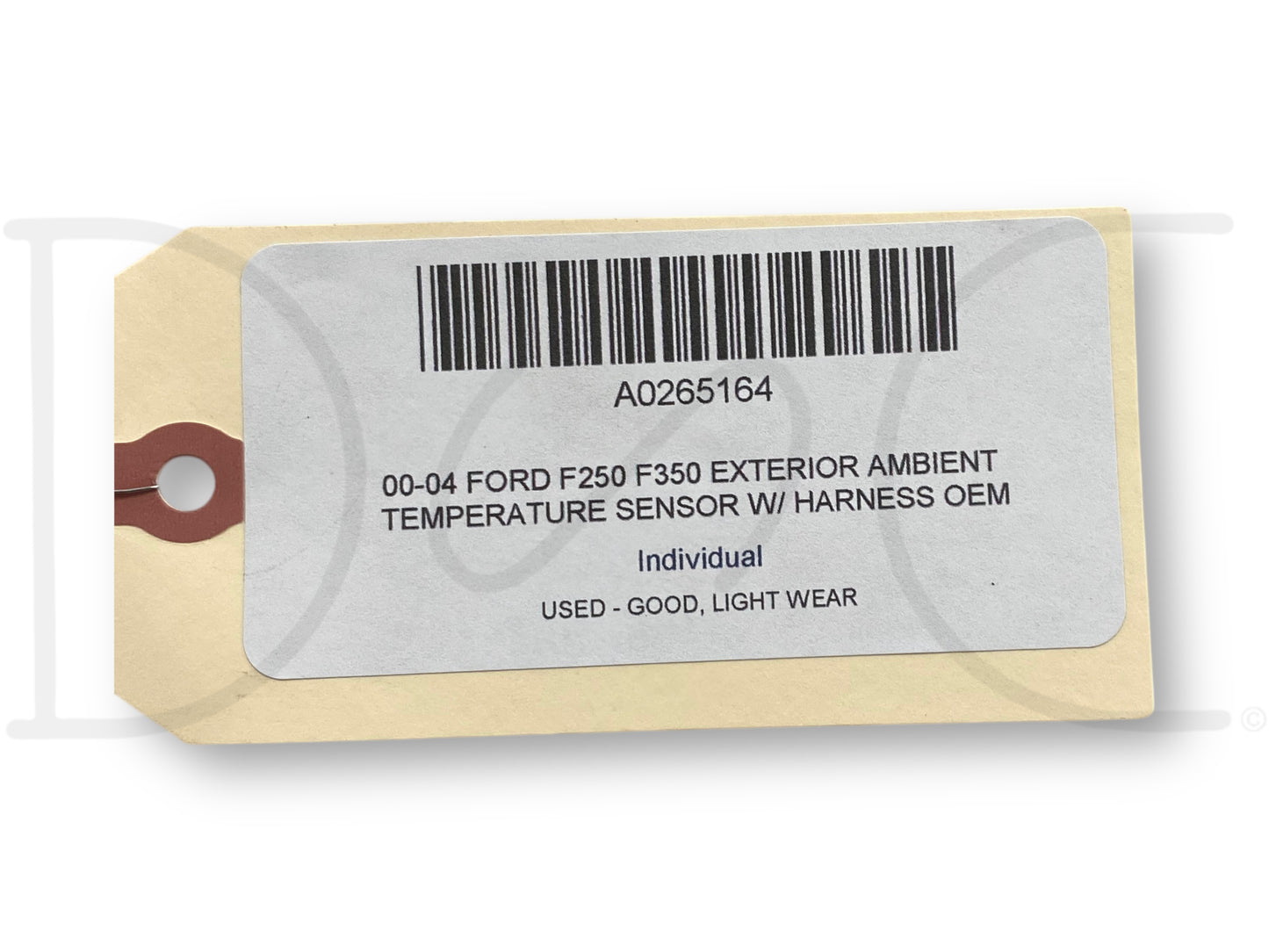 00-04 Ford F250 F350 Exterior Ambient Temperature Sensor W/ Harness OEM