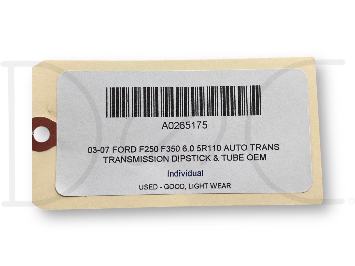03-07 Ford F250 F350 6.0 5R110 Auto Trans Transmission Dipstick & Tube OEM