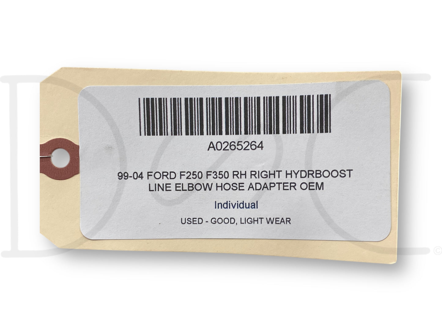 99-04 Ford F250 F350 RH Right Hydroboost Line Elbow Hose Adapter OEM
