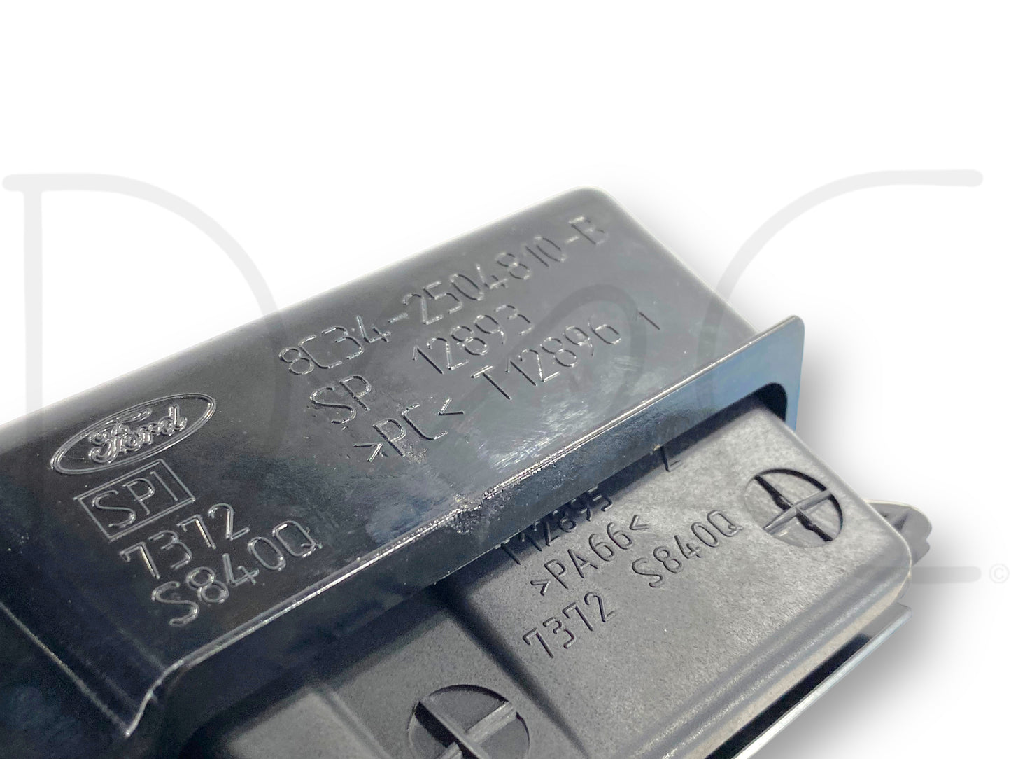 08-10 Ford F250 F350 Dash Pocket Cubby Holder Ashtray Bin Black 8C34-2504810-B